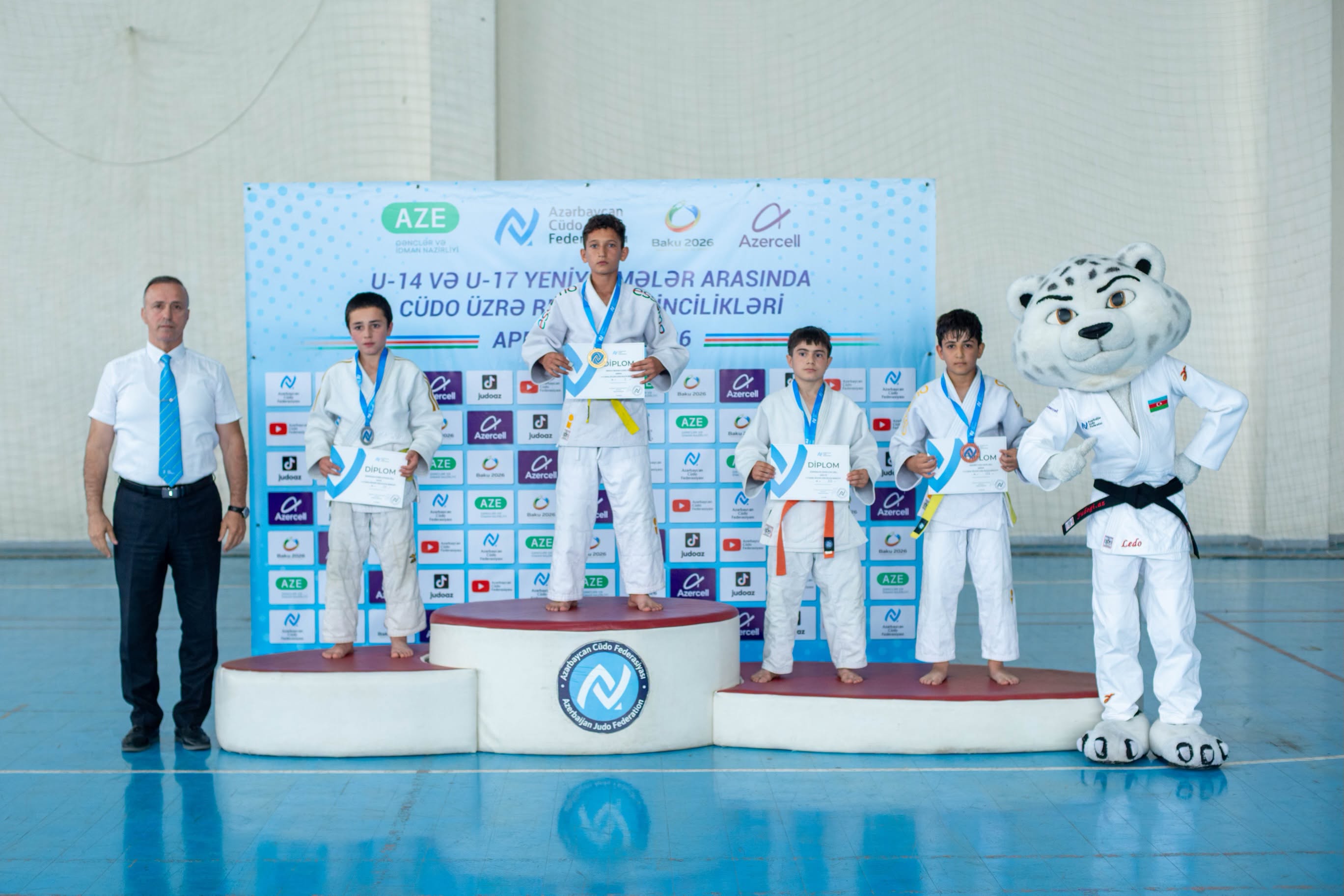 Gusar Hosts Northern Region U-14 Judo Championships