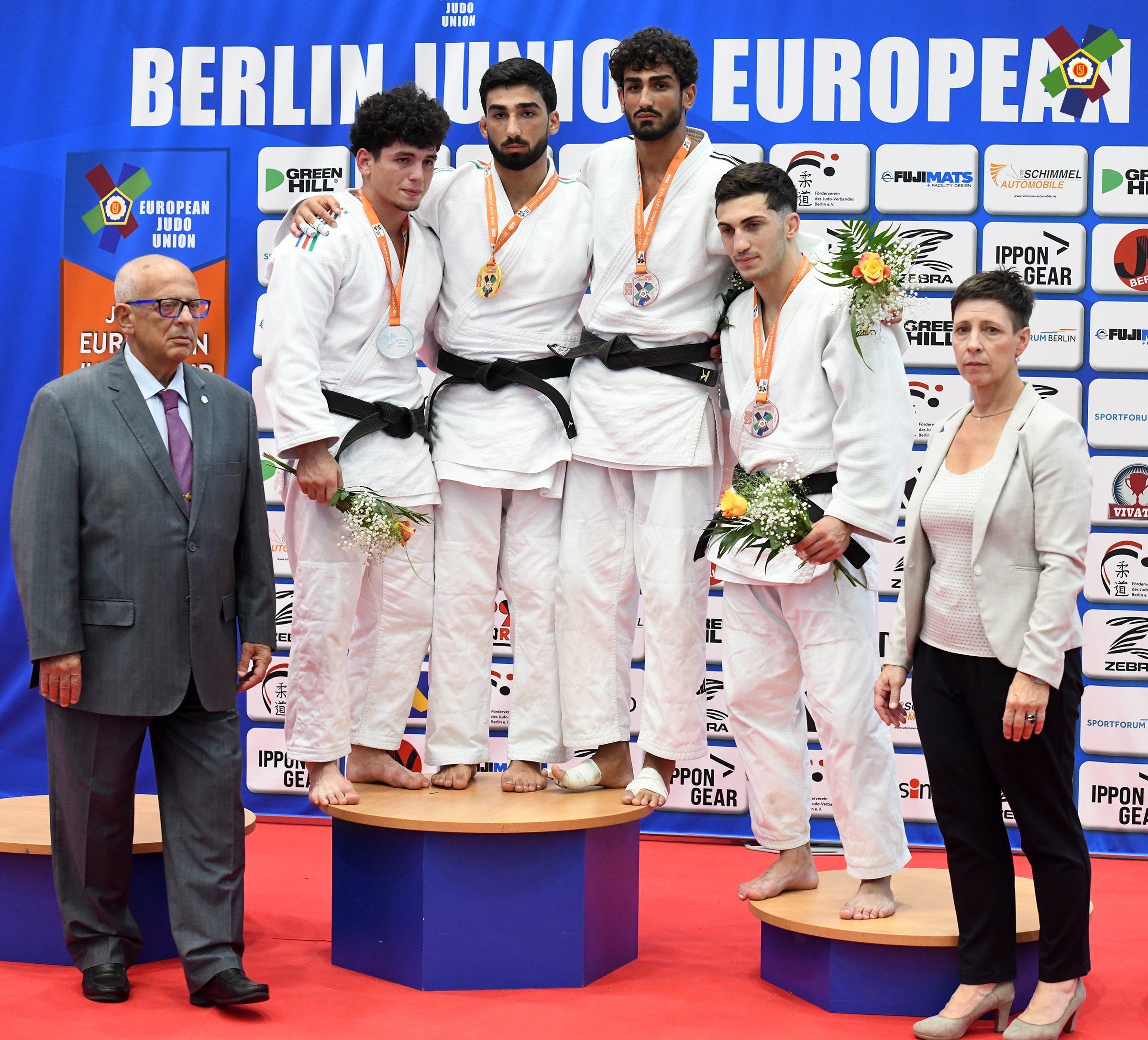 Azərbaycan cüdoçuları Berlin Avropa Kubokunun ilk günündə 3 medal qazandı