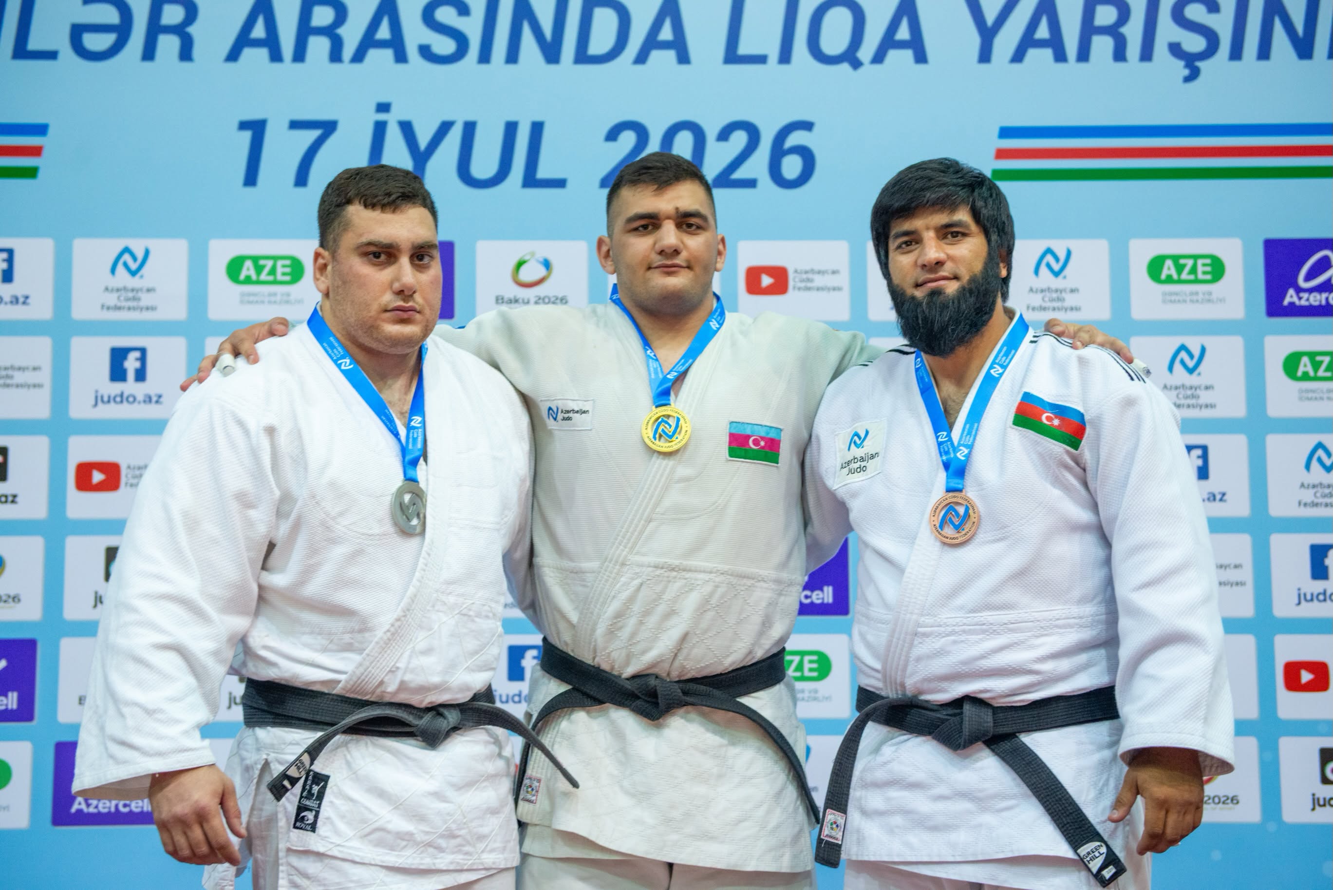 Kişilər arasında Liqa yarışının III turunda 188 cüdoçu mübarizə apardı