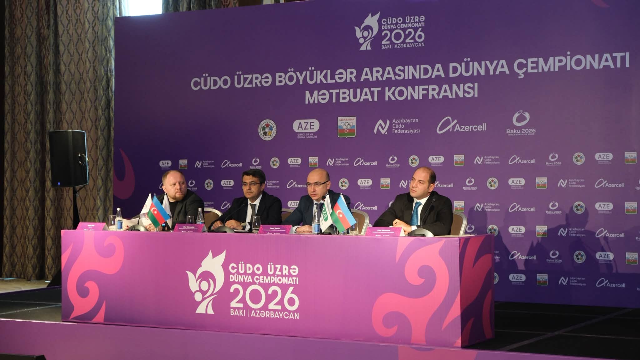 Cüdo üzrə dünya çempionatına hazırlıqla bağlı mətbuat konfransı keçirilib