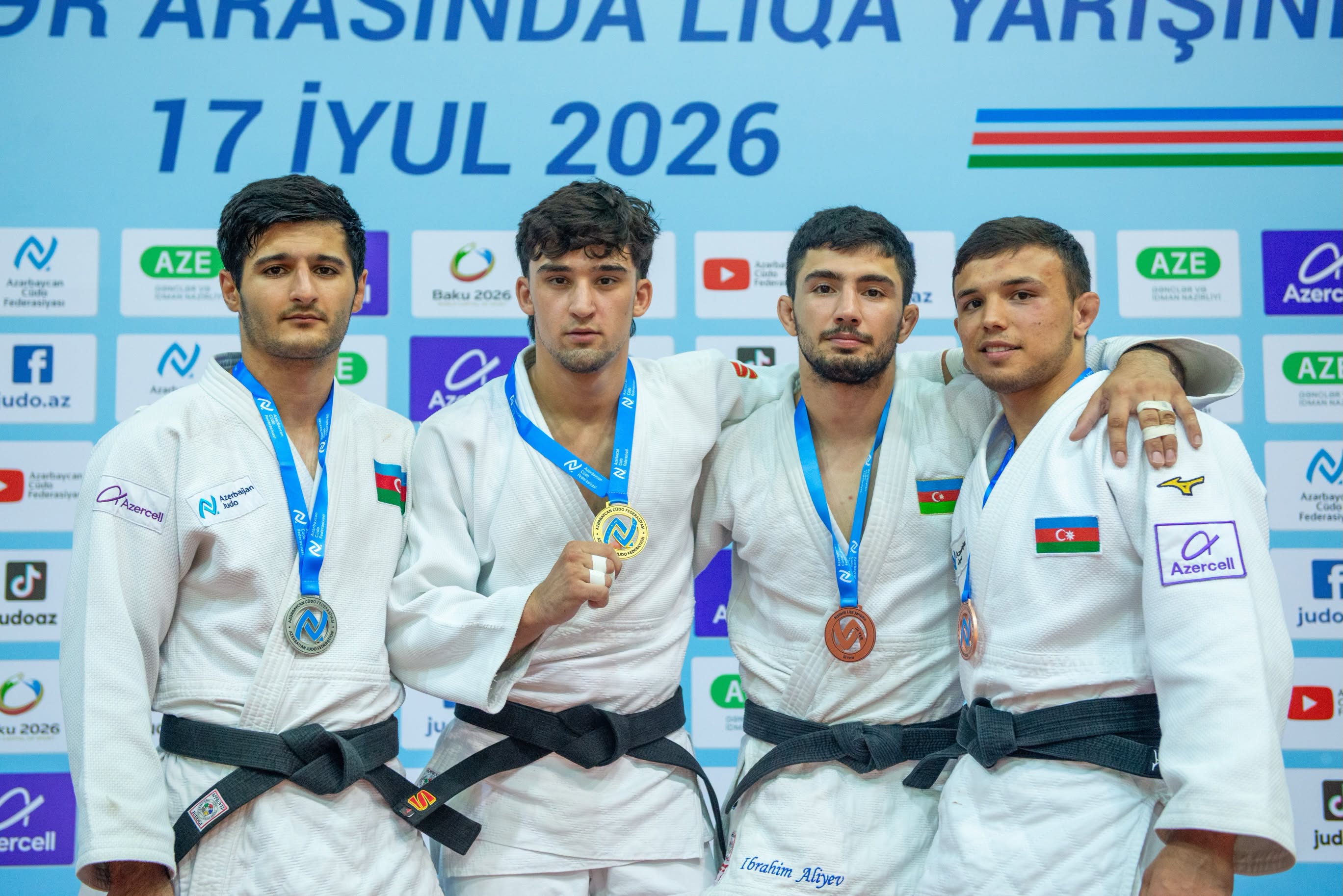 Kişilər arasında Liqa yarışının III turunda 188 cüdoçu mübarizə apardı