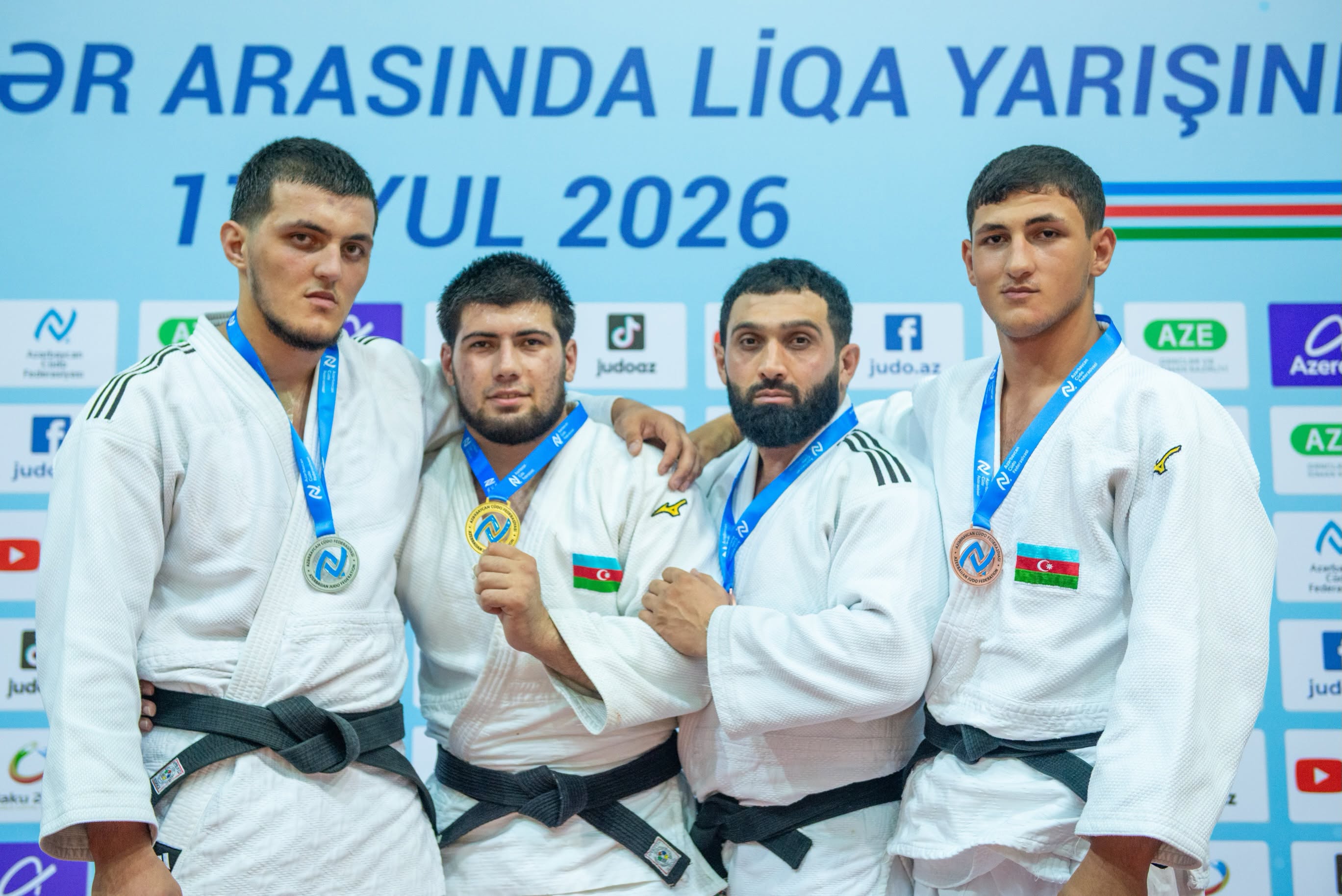 Kişilər arasında Liqa yarışının III turunda 188 cüdoçu mübarizə apardı