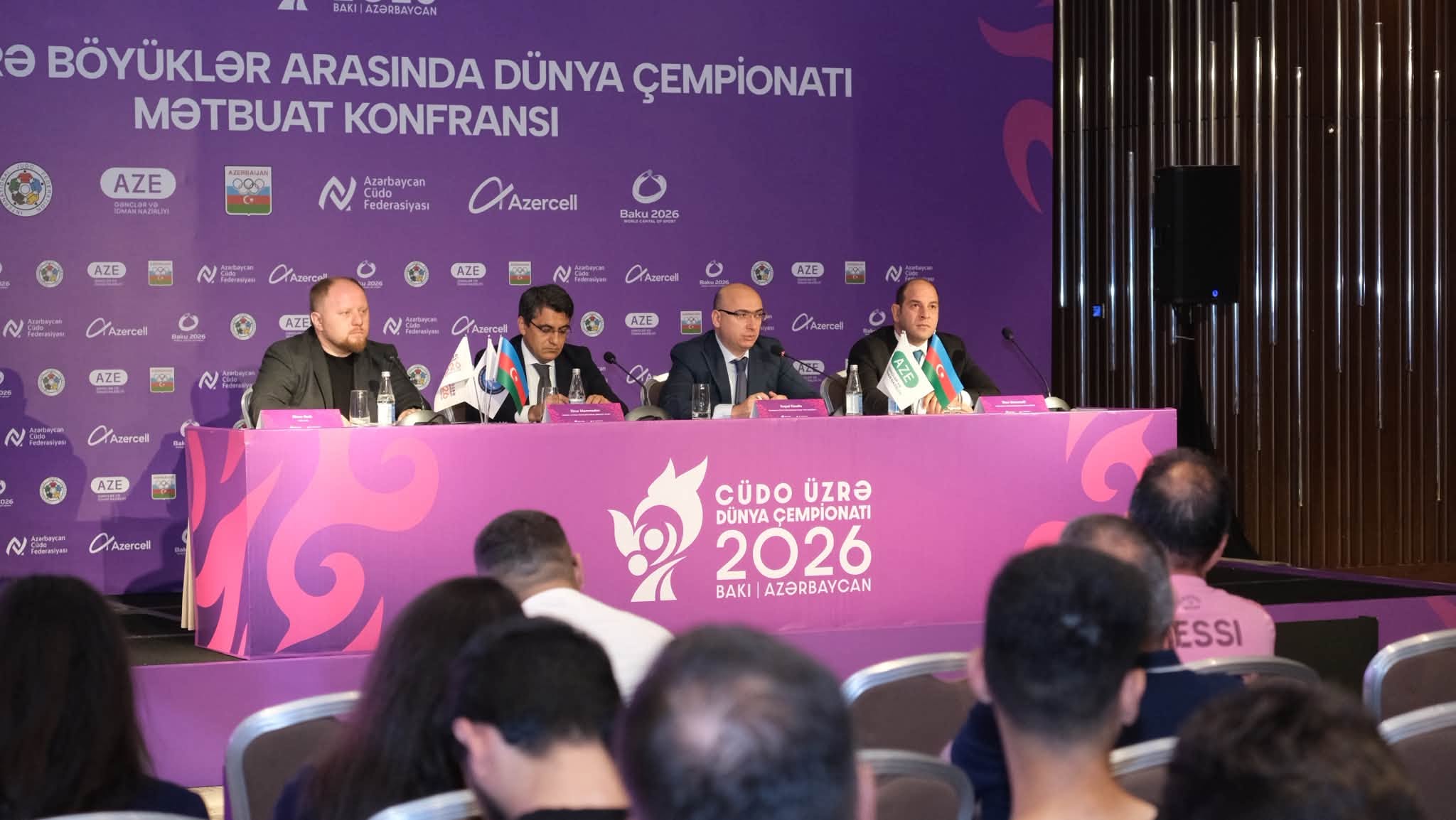 Cüdo üzrə dünya çempionatına hazırlıqla bağlı mətbuat konfransı keçirilib