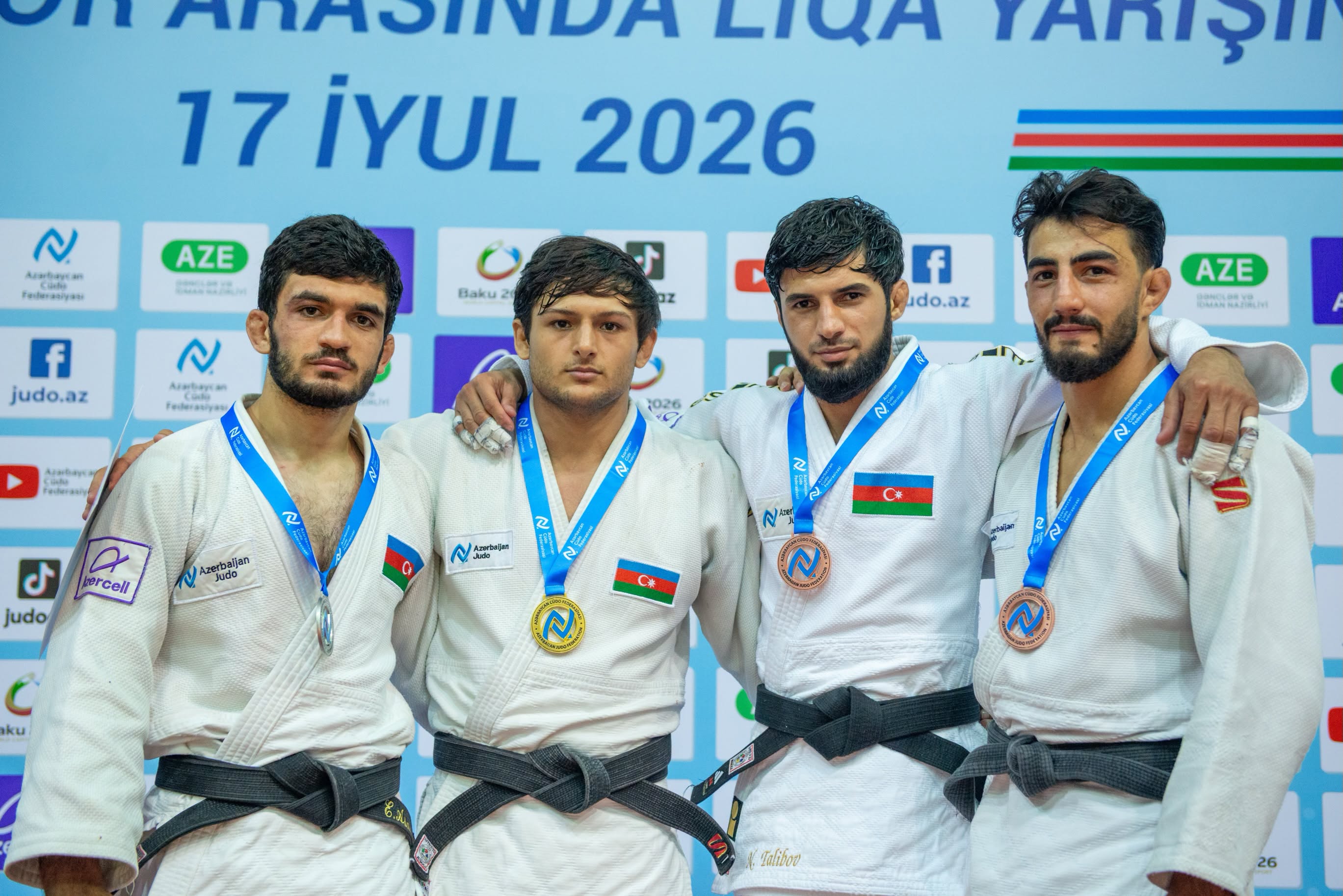 Kişilər arasında Liqa yarışının III turunda 188 cüdoçu mübarizə apardı