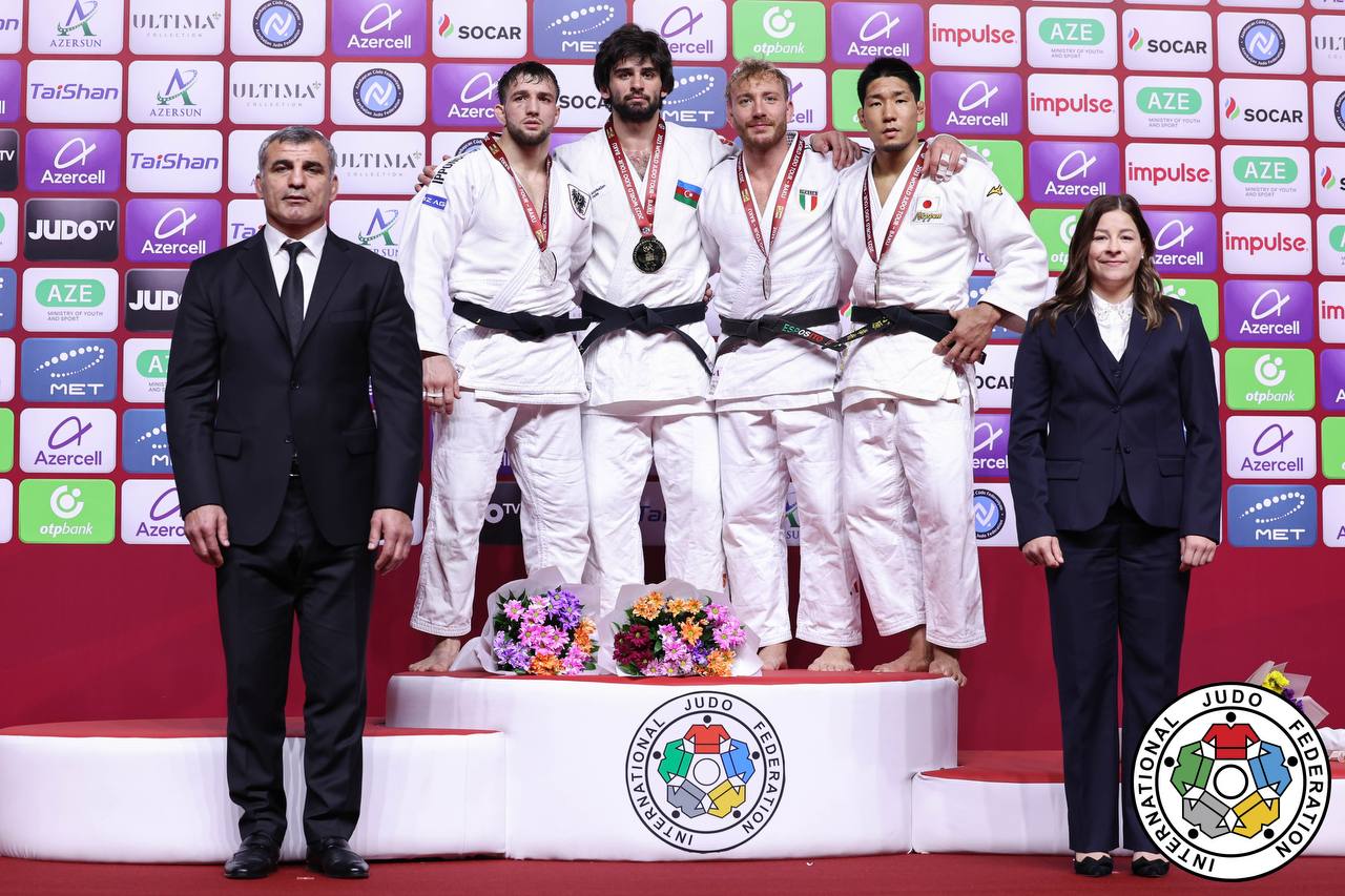 “Euronews”: Bakıda keçirilən cüdo üzrə Böyük Dəbilqə yarışlarının ikinci günündə Azərbaycan qızıl medal qazandı