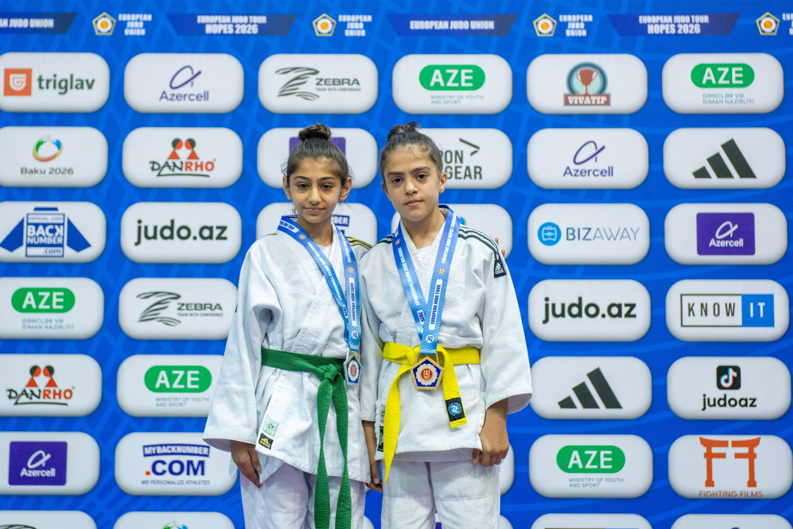 Avropa Cüdo Ümidləri Turnirində U-14 yaş kateqoriyasında mübarizə başa çatdı