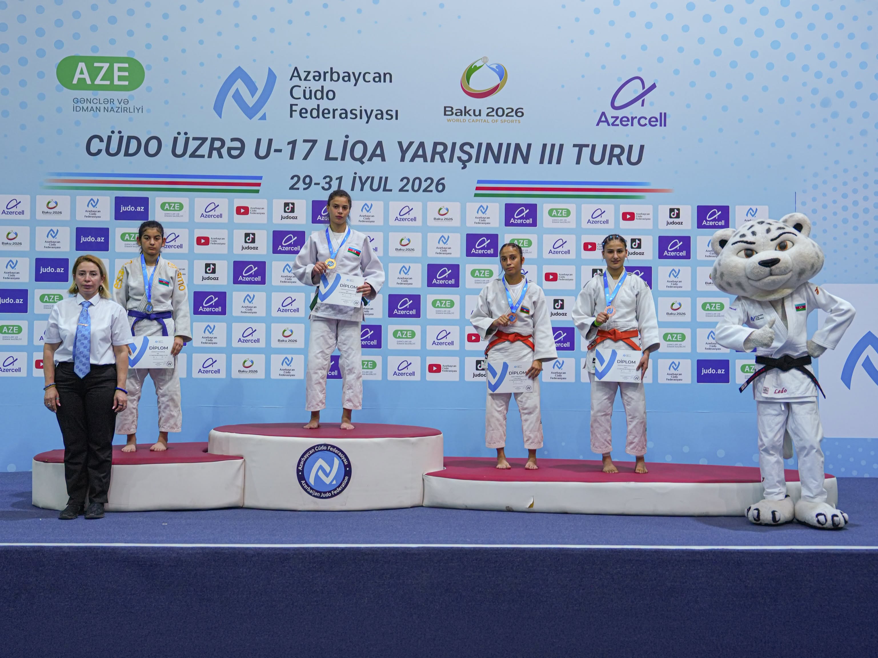 U-17 yeniyetmələr arasında Liqa yarışının III turu başa çatdı