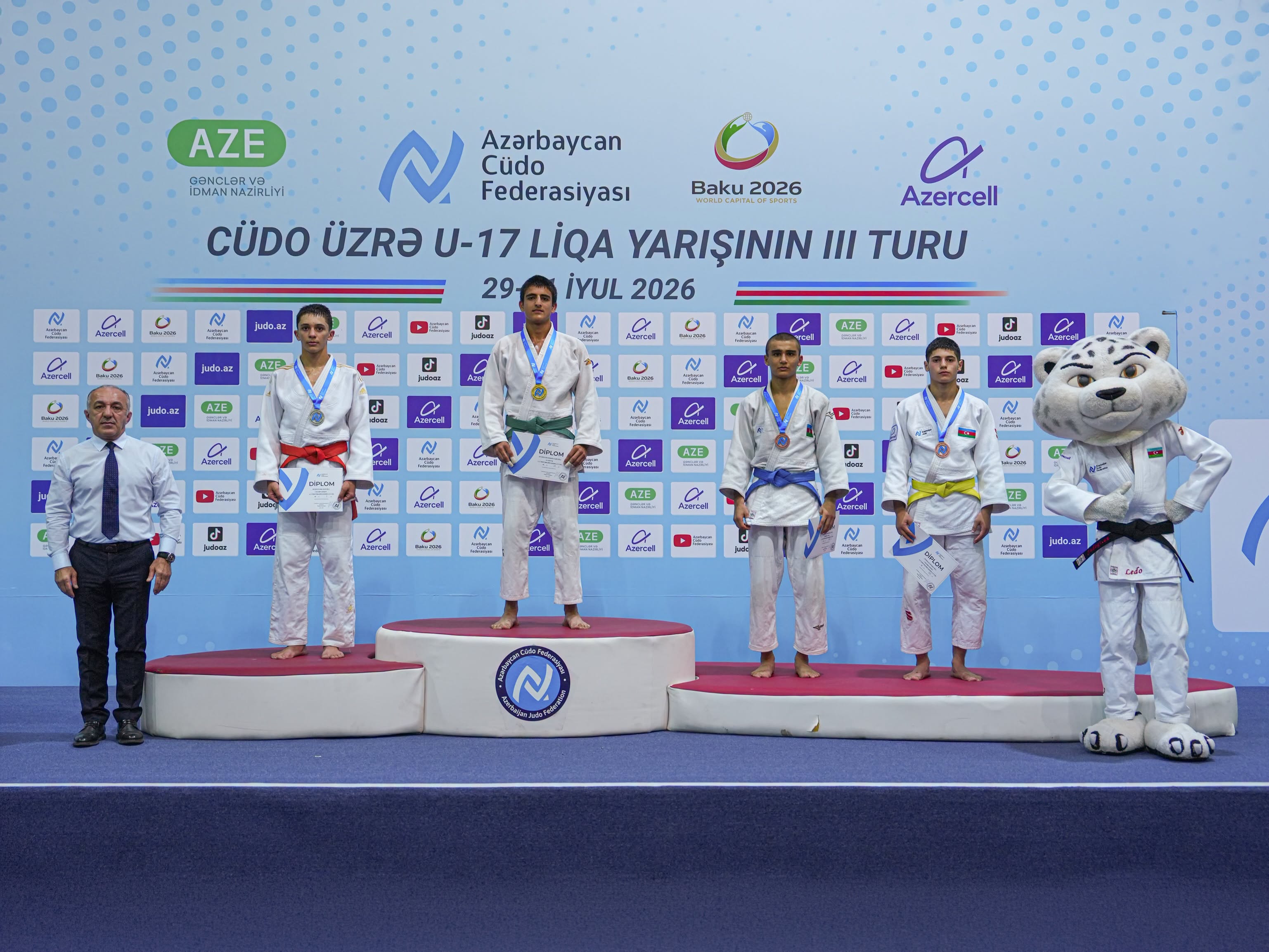 U-17 yeniyetmələr arasında Liqa yarışının III turu başa çatdı