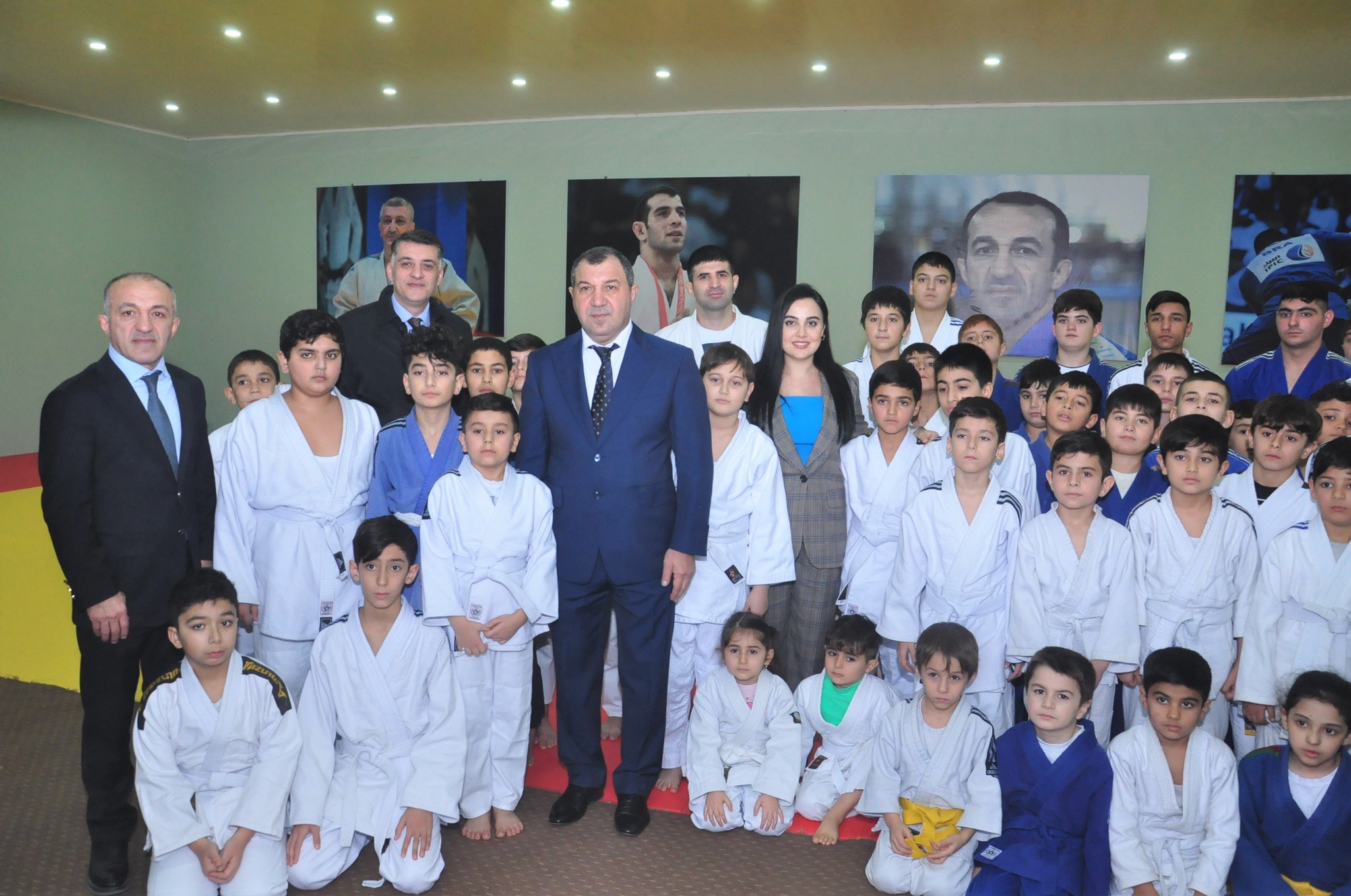 Bilgəh qəsəbəsində yeni cüdo zalı istifadəyə verilib