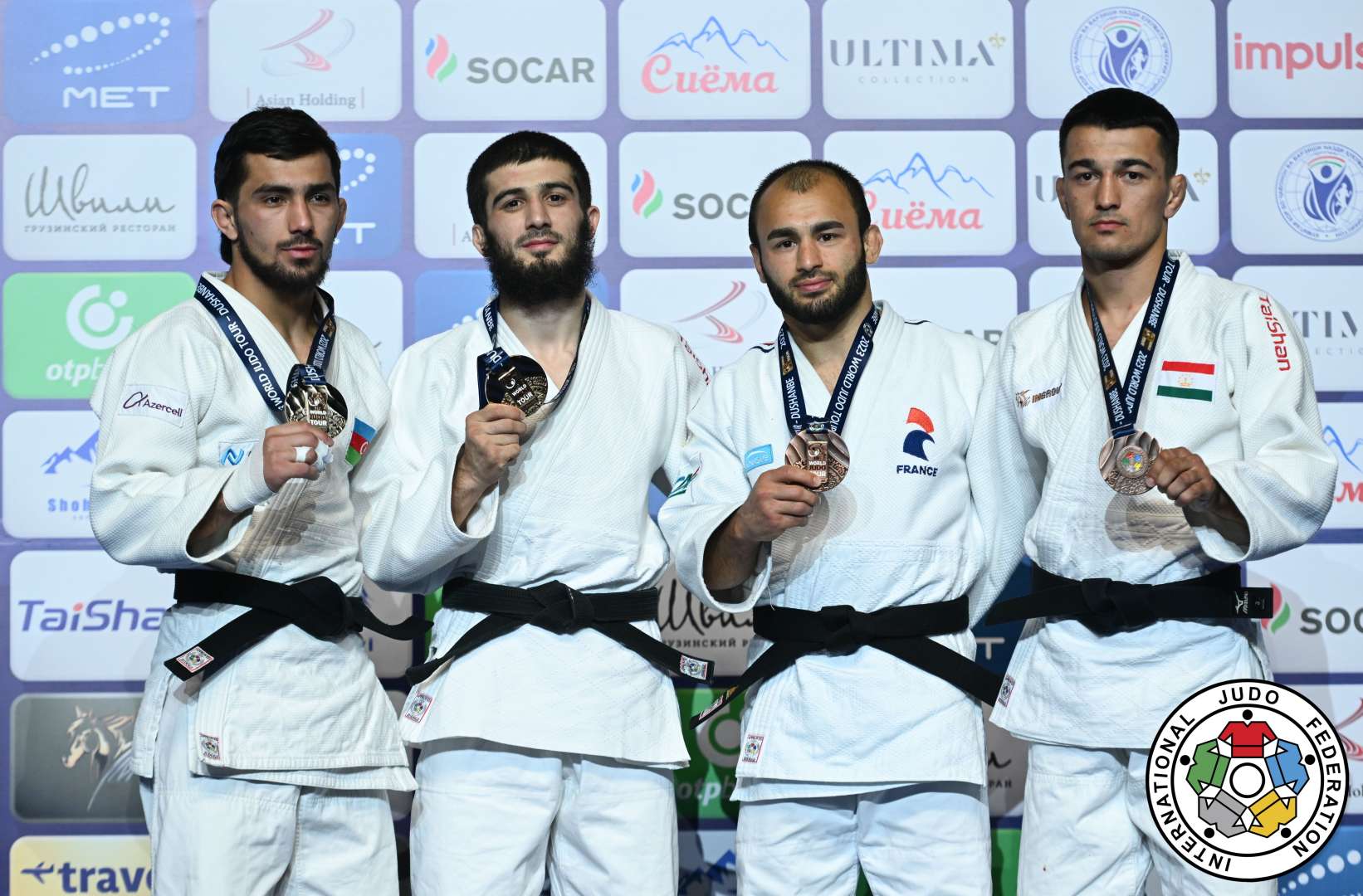 Azərbaycan cüdoçuları Düşənbə Qran Pri turnirini 4 medal qazandı
