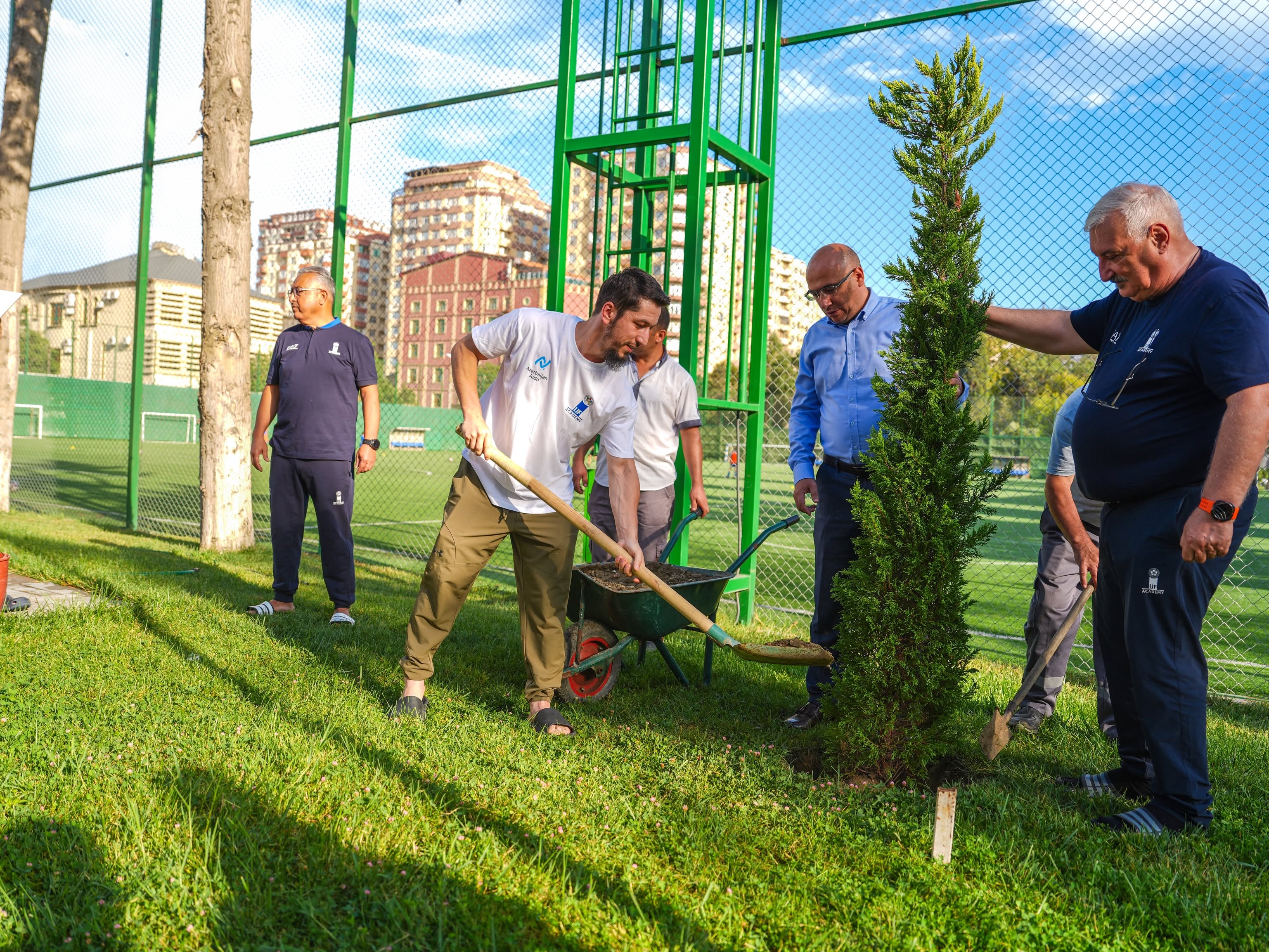 BCF Akademiyasının cüdo məşqçiliyi üzrə 150-ci sertifikat proqramı çərçivəsində simvolik ağacəkmə mərasimi keçirilib