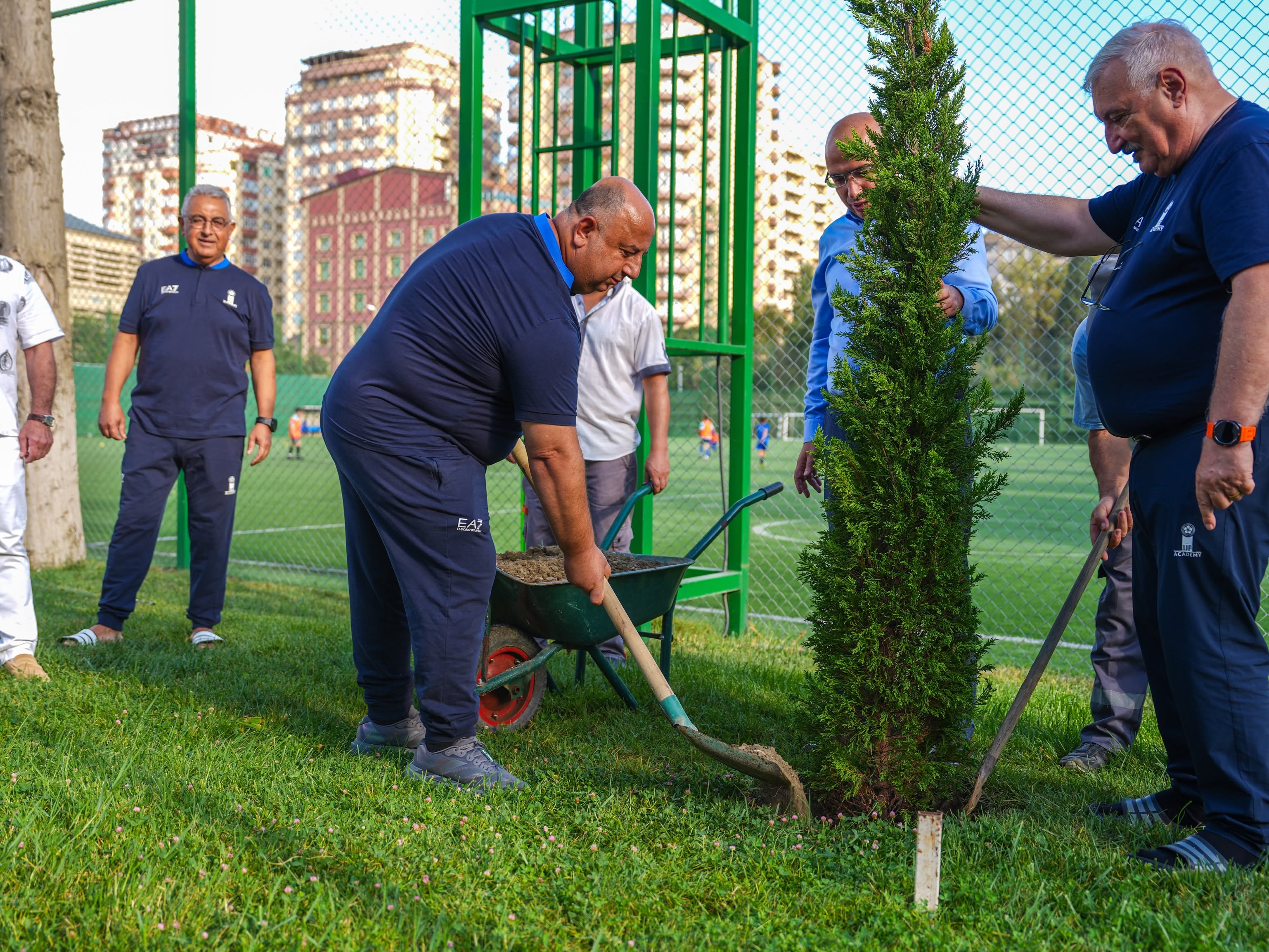 BCF Akademiyasının cüdo məşqçiliyi üzrə 150-ci sertifikat proqramı çərçivəsində simvolik ağacəkmə mərasimi keçirilib