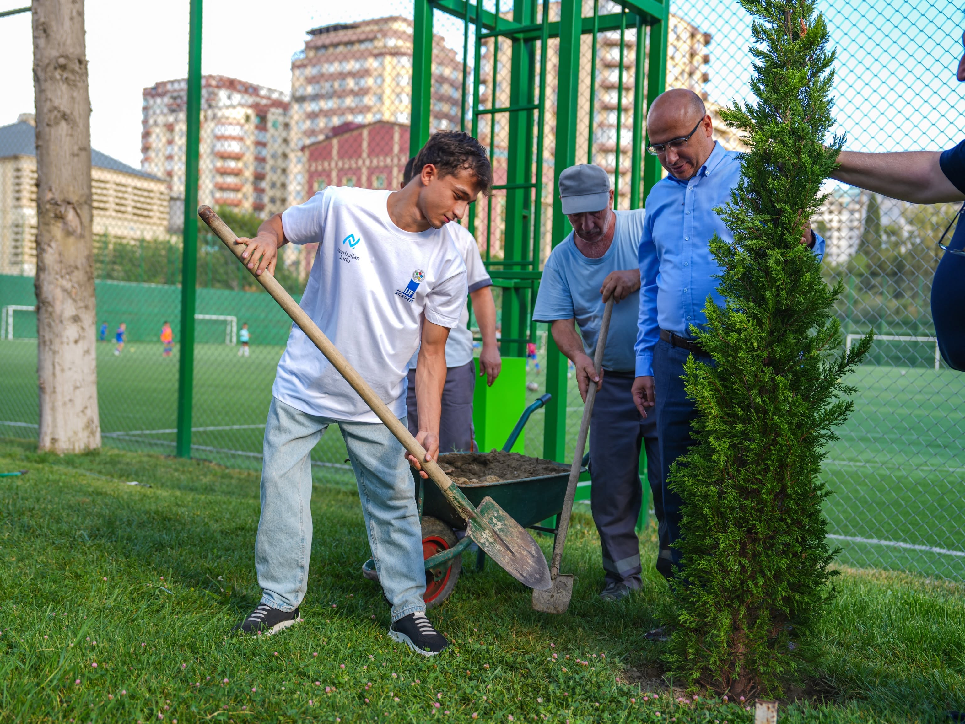 BCF Akademiyasının cüdo məşqçiliyi üzrə 150-ci sertifikat proqramı çərçivəsində simvolik ağacəkmə mərasimi keçirilib
