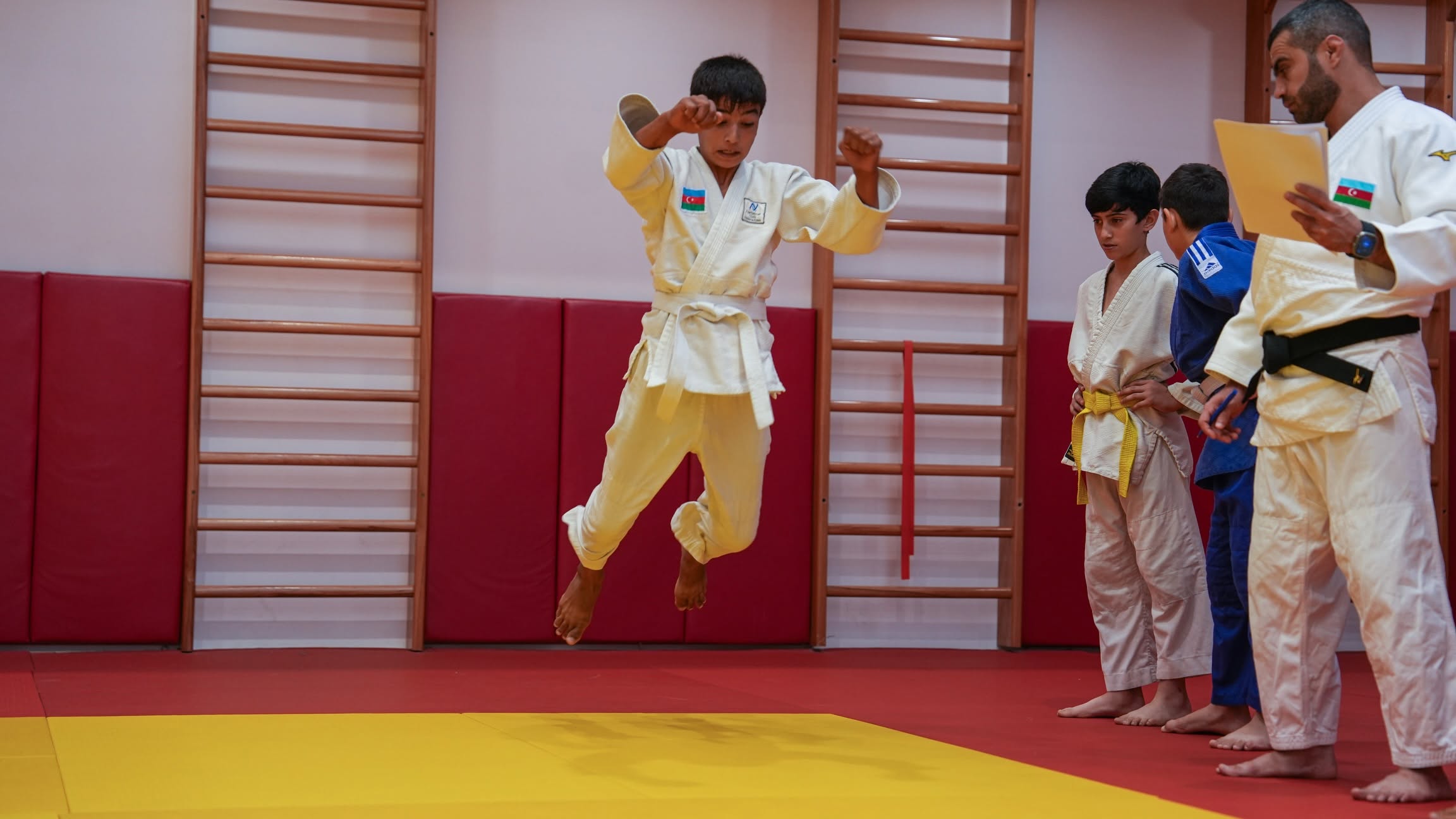 Admission Examination Held for the Judo Department of the Republican Olympic Sports Lyceum