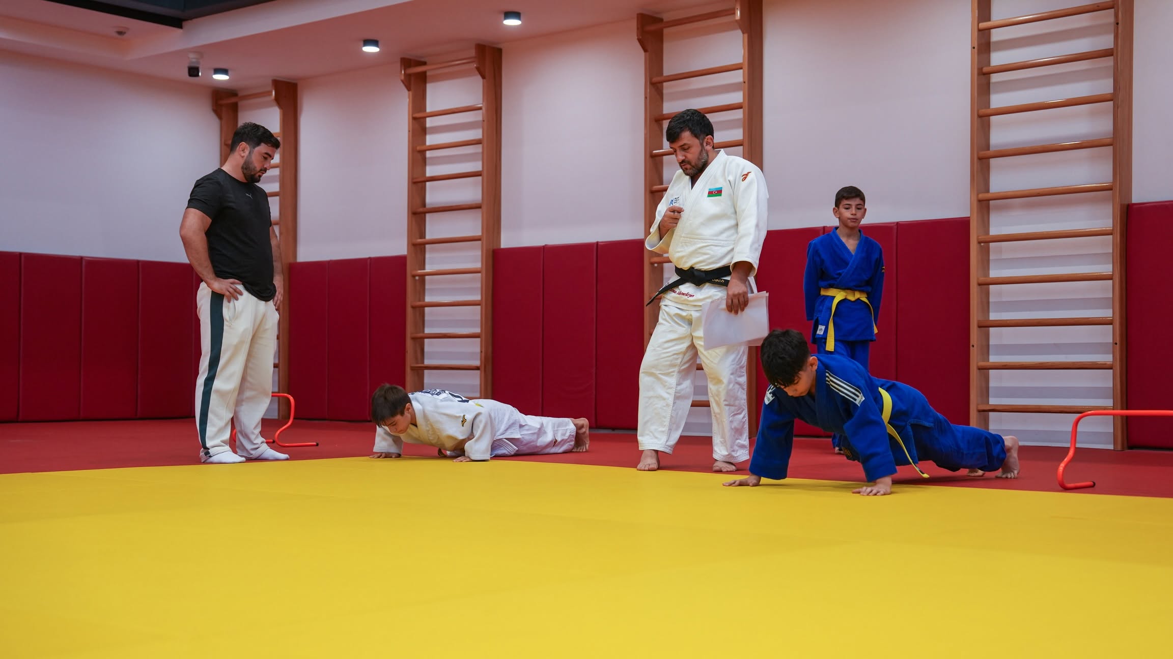 Admission Examination Held for the Judo Department of the Republican Olympic Sports Lyceum