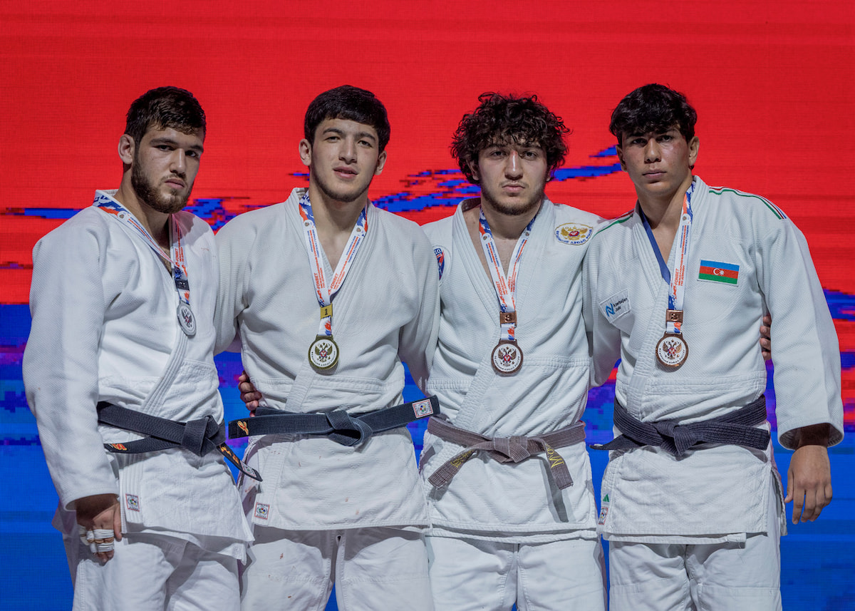 Gənc cüdoçularımız Rusiyada 3 medal qazandı