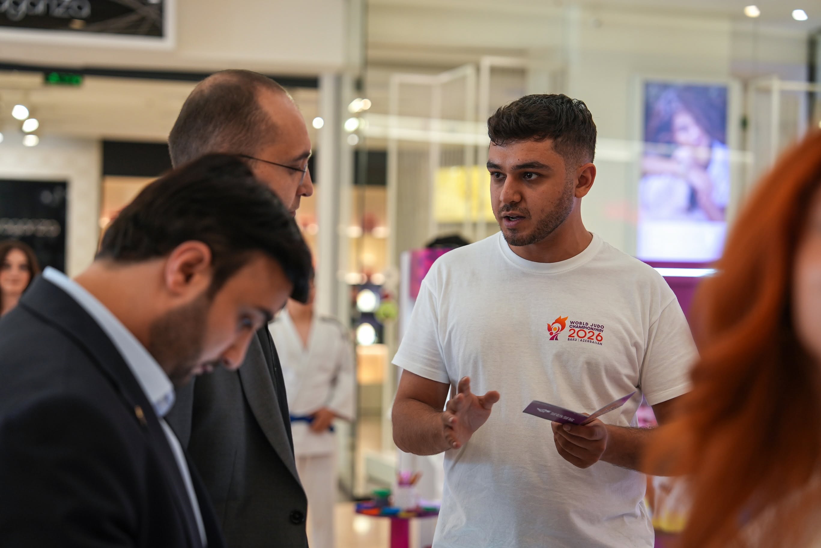 “Dəniz Mall”da Bakı-2026 cüdo üzrə dünya çempionatına həsr olunan fan zona yaradılıb