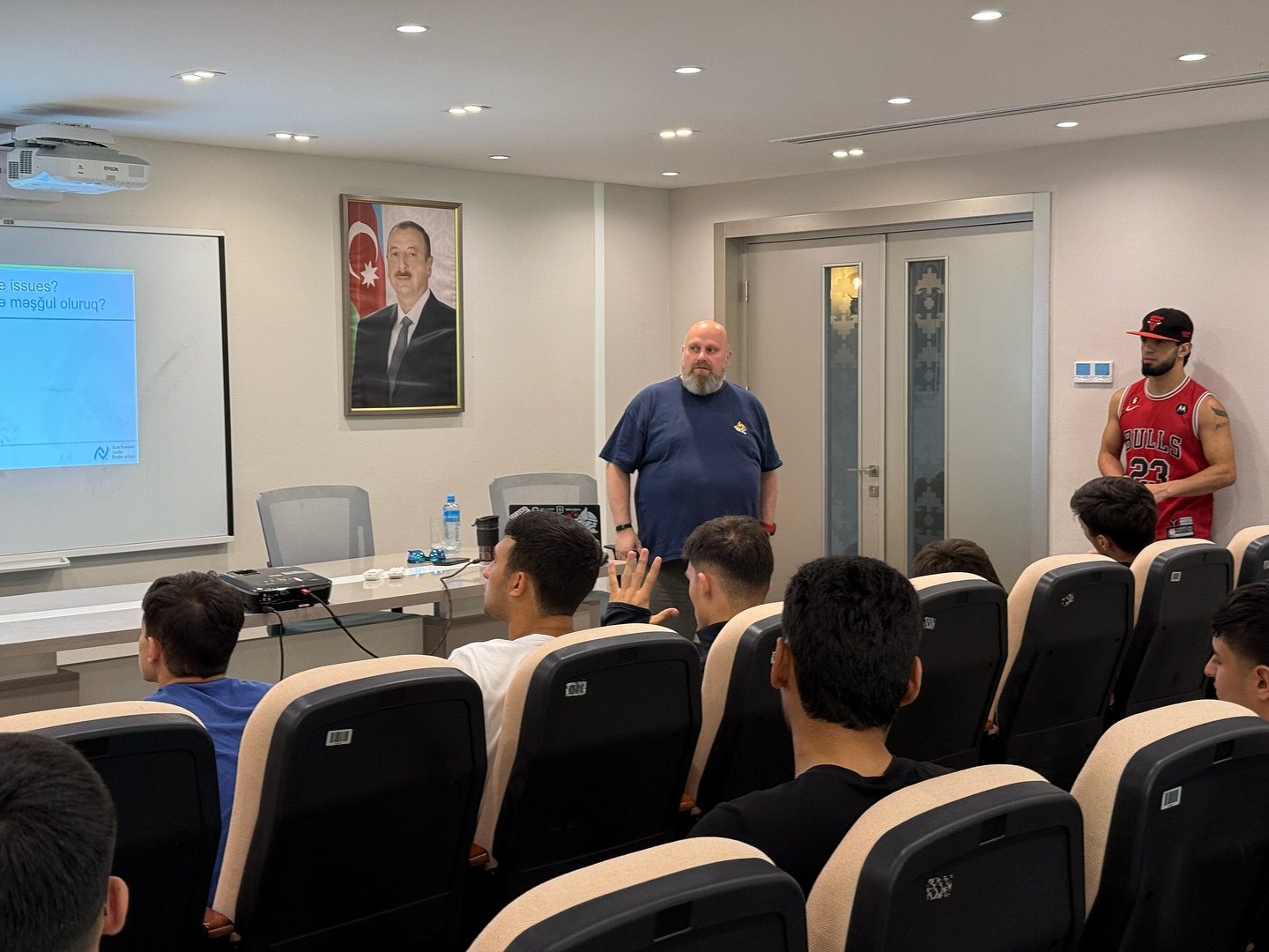 Qubada cüdo məşqçiliyi ixtisası üzrə təhsil alan tələbələr üçün xüsusi proqramın nəzəri dərsləri başlayıb.
