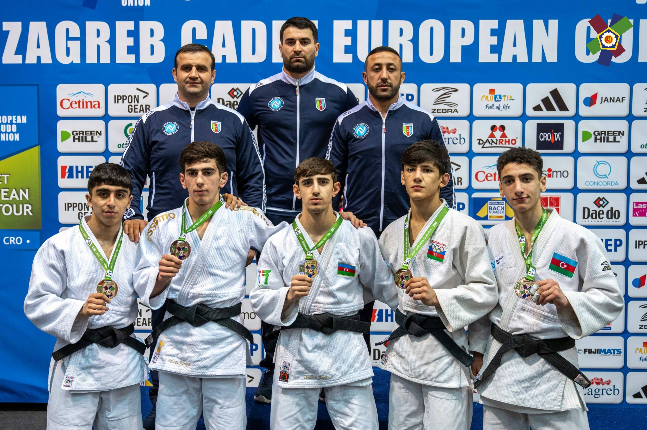 Azərbaycan cüdoçuları Avropa Kuboku turnirinin ilk günündə 5 medal qazandı