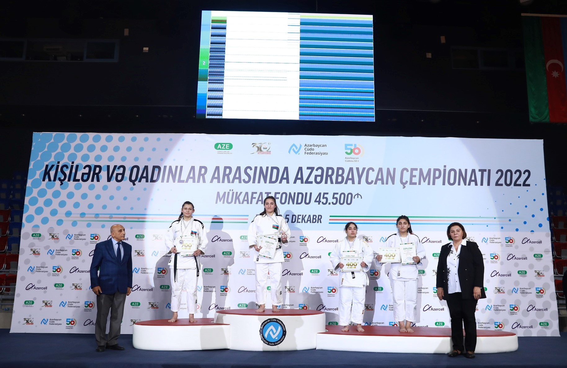 Azərbaycan çempionatında ikinci günün medalçıları bəlli oldu