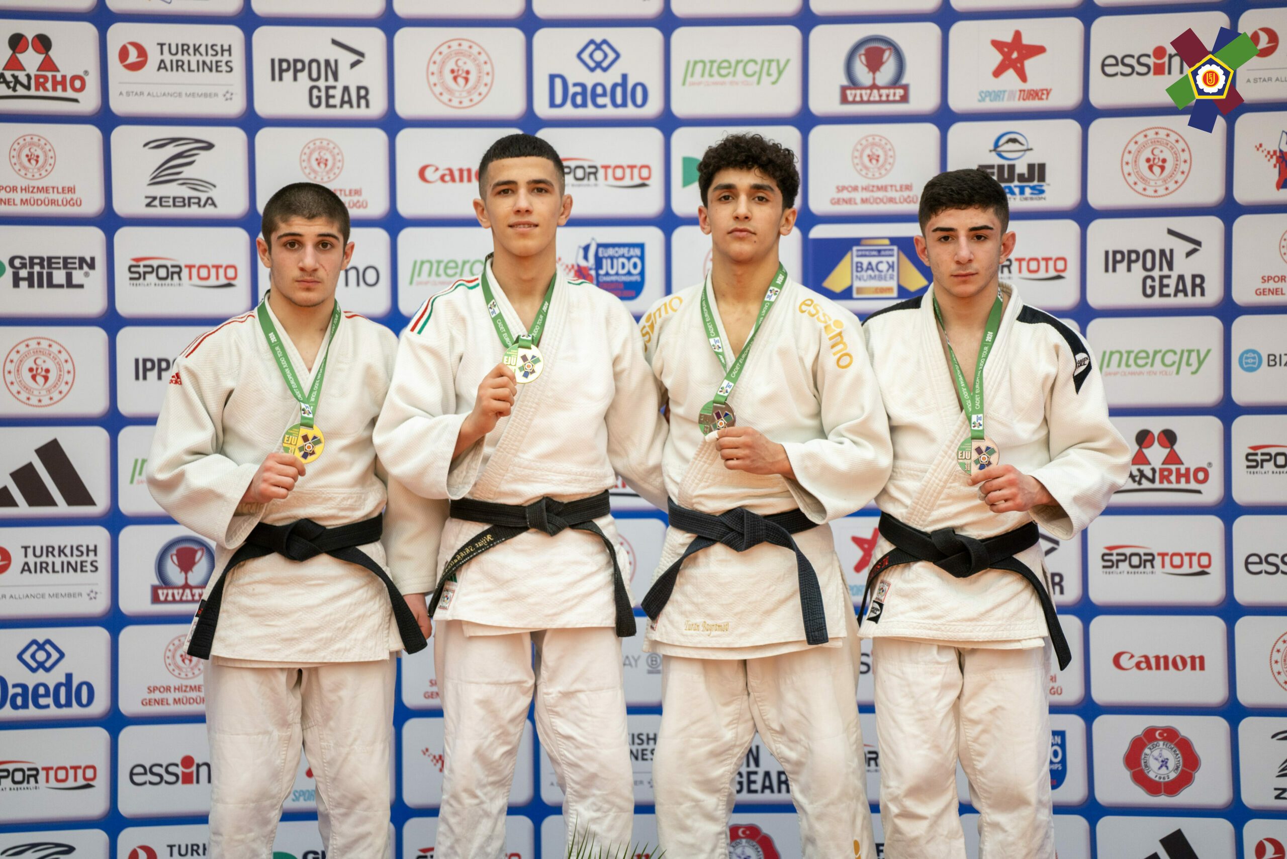 Cüdoçularımız Antalya Avropa Kubokunun ilk günündə 4 qızıl, 2 gümüş və 6 bürünc medal qazandı