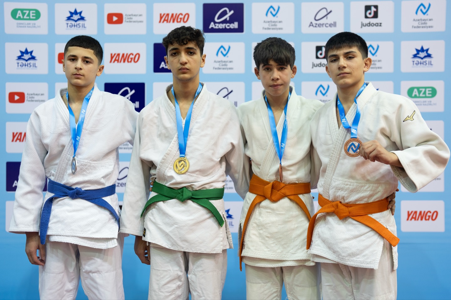 U-14 yeniyetmələr arasında Liqa yarışının IV turu başa çatıb