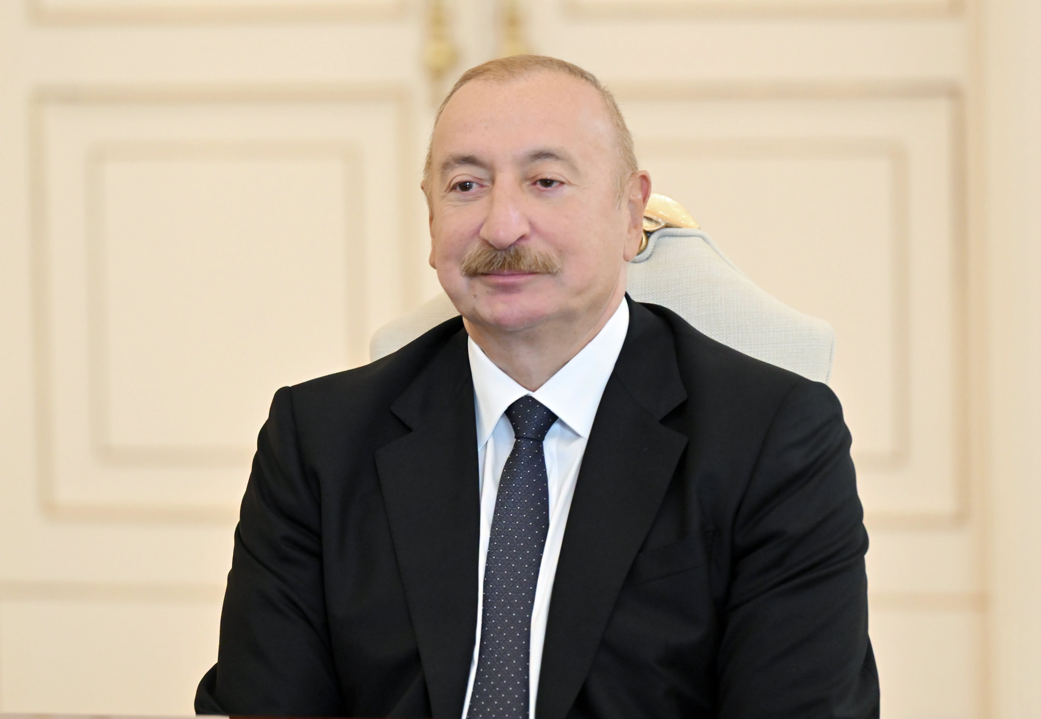 Prezident İlham Əliyev Beynəlxalq Cüdo Federasiyasının prezidenti Ladislau-Marius Vizeri qəbul edib
