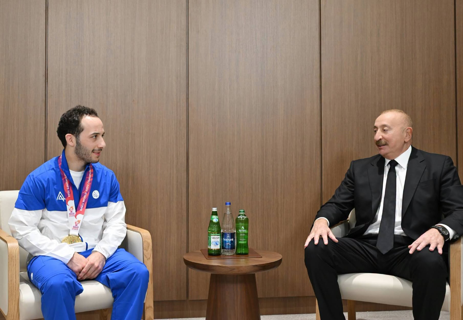 Azərbaycan Respublikasının Prezidenti İlham Əliyev cüdo üzrə dünya çempionatının açılış mərasimində iştirak edib