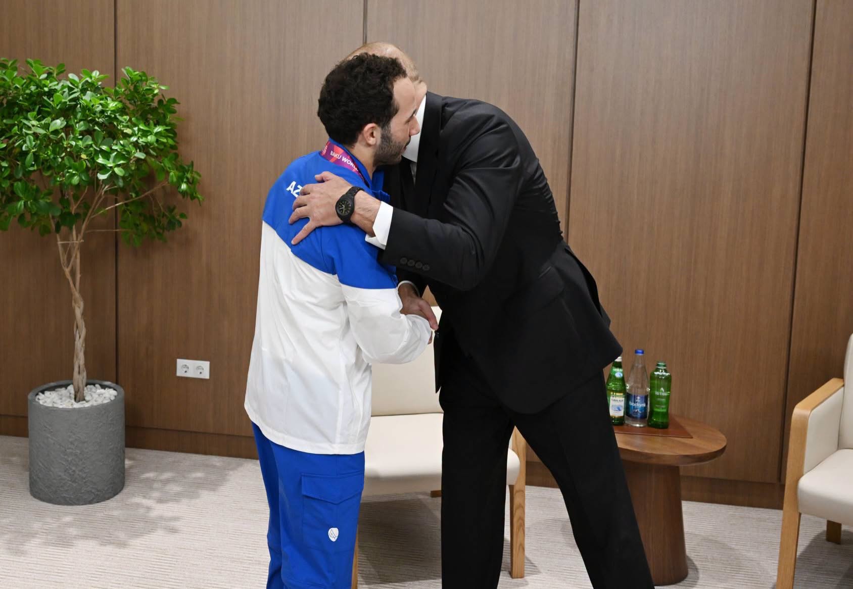 Azərbaycan Respublikasının Prezidenti İlham Əliyev cüdo üzrə dünya çempionatının açılış mərasimində iştirak edib