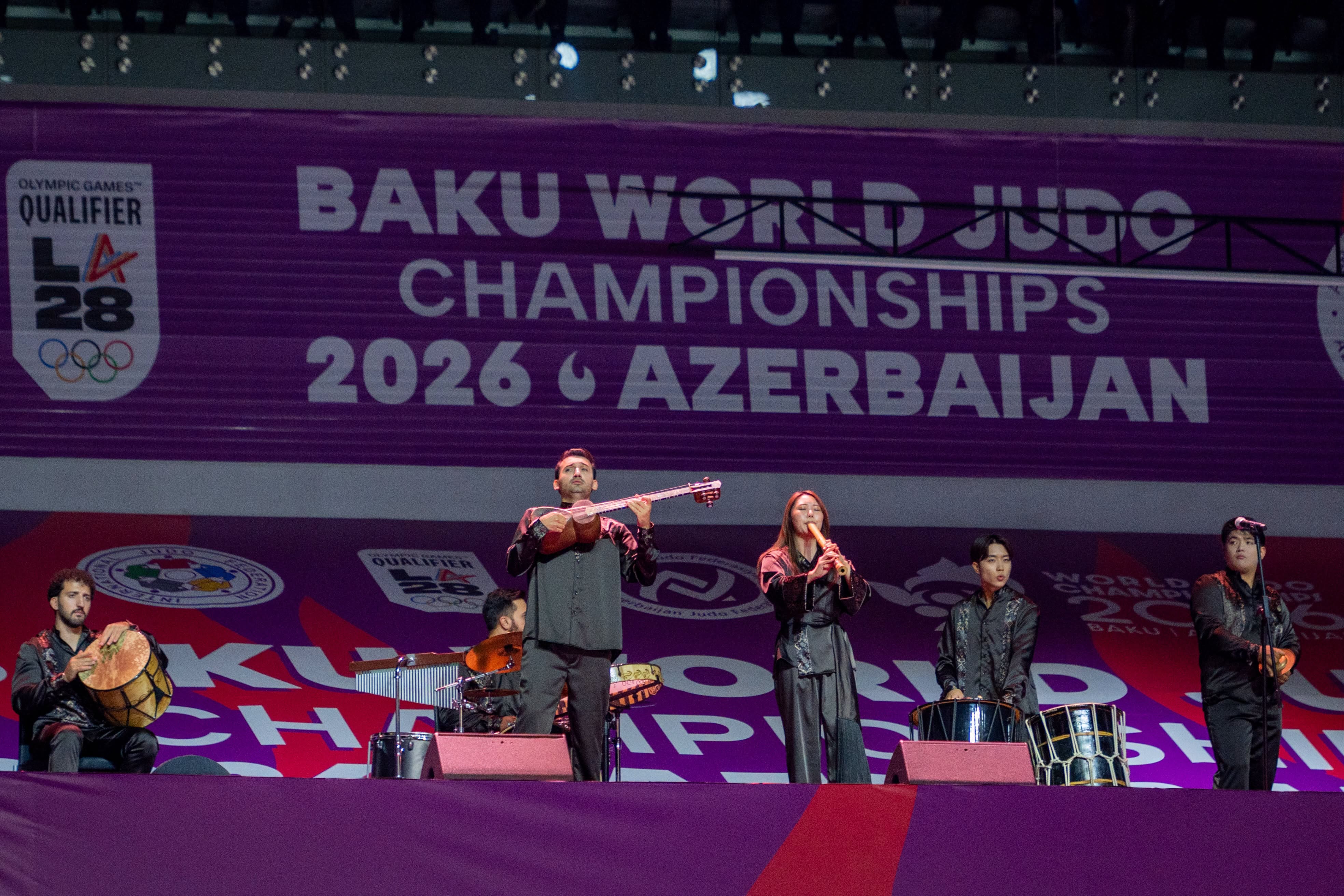 Bakı-2026 cüdo üzrə dünya çempionatının rəsmi açılış mərasimi keçirilib