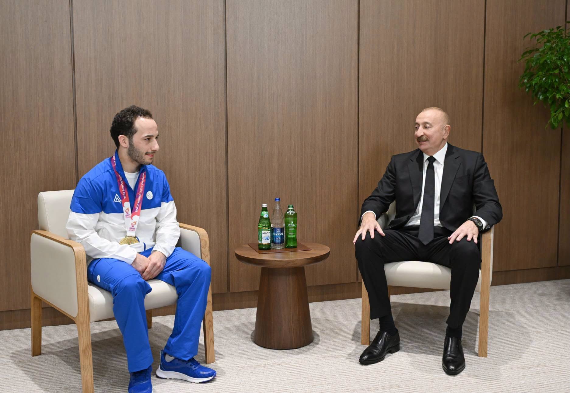 Azərbaycan Respublikasının Prezidenti İlham Əliyev cüdo üzrə dünya çempionatının açılış mərasimində iştirak edib