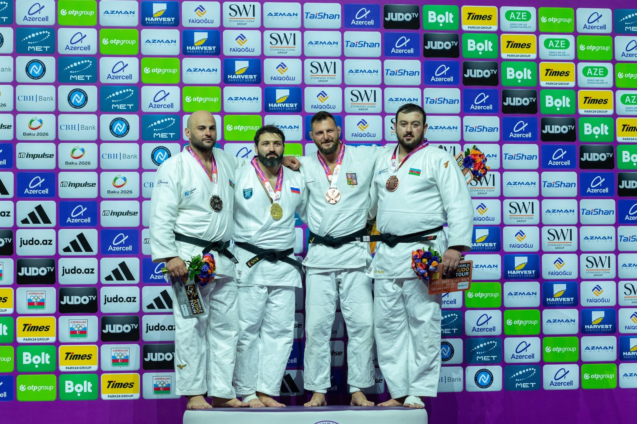 Azerbaijan Concludes Individual Events at World Judo Championships with Record Seven Medals
