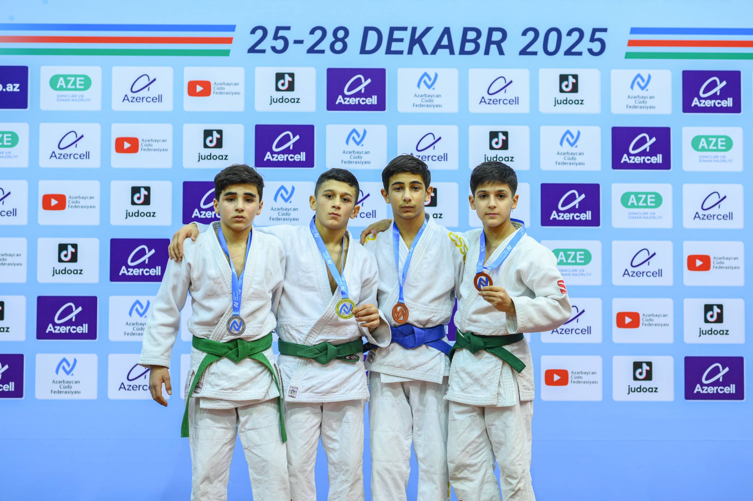 U-14 Azərbaycan birinciliyində fərdi mübarizələr başa çatıb