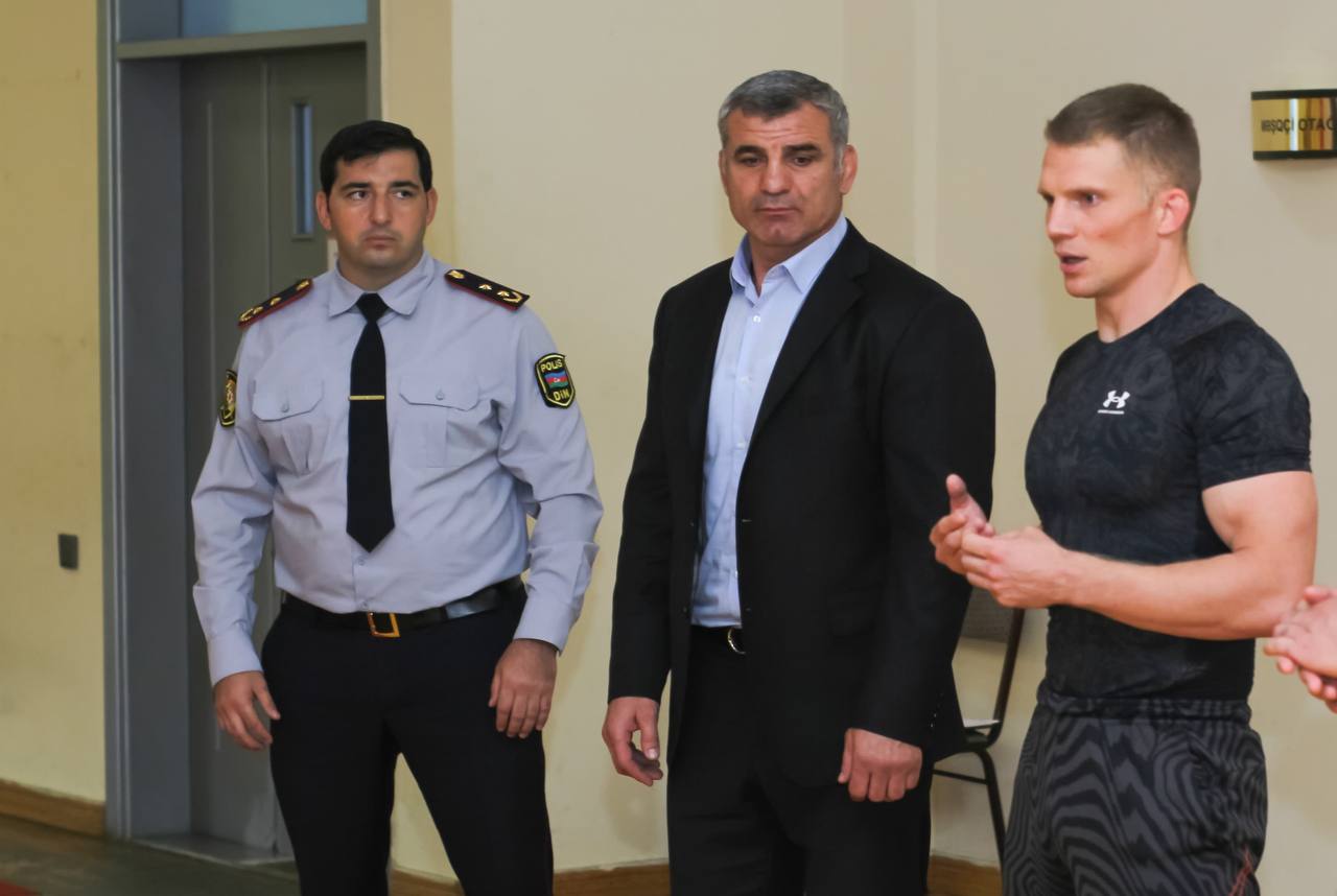 Polis əməkdaşları üçün cüdo təlimi keçirildi