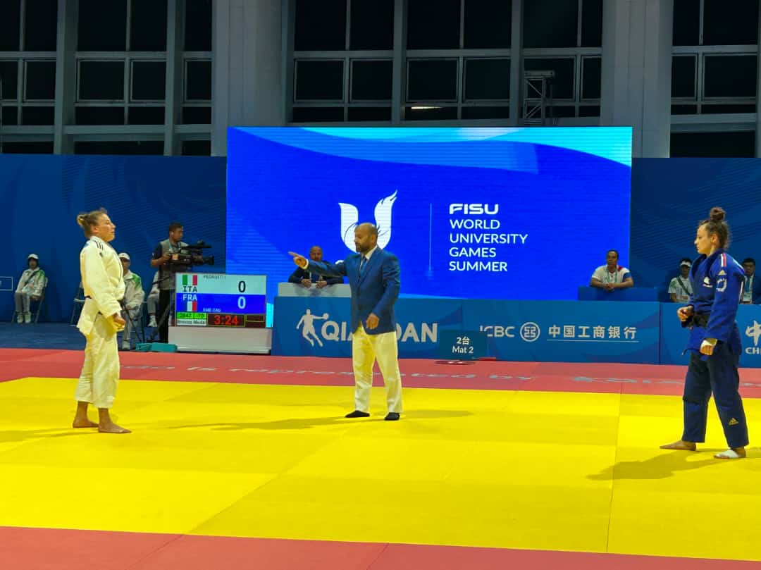 Nazim Umbayev Çenqdu 2021 Dünya Universiada Oyunlarında ədalət təmsilçiləri arasında yer aldı