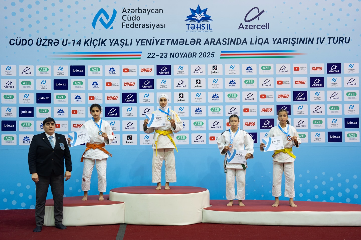 U-14 yeniyetmələr arasında Liqa yarışının IV turu başa çatıb