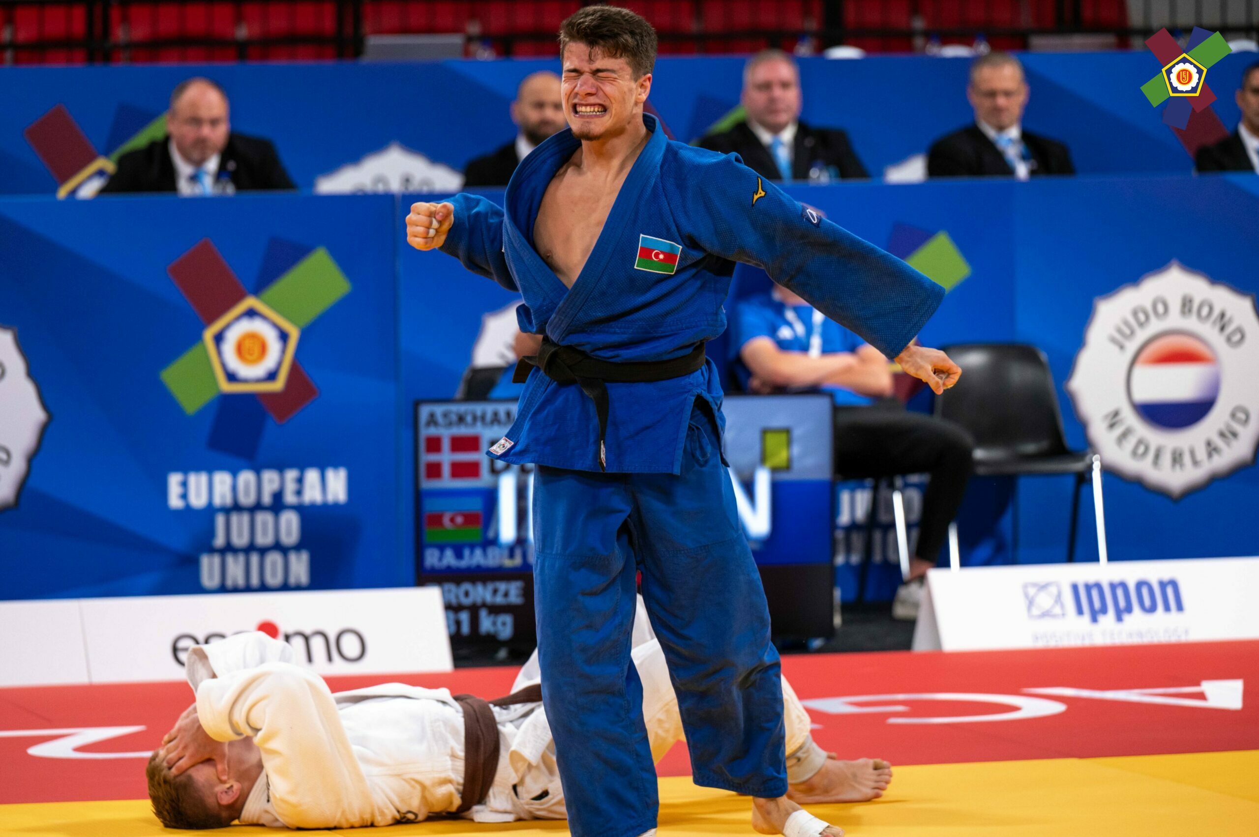 Cüdoçularımız Avropa çempionatının ikinci günündə 2 bürünc medal qazandı