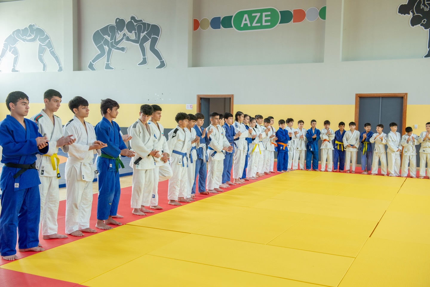 New Judo Hall Opens at Yevlakh Olympic Sports Complex