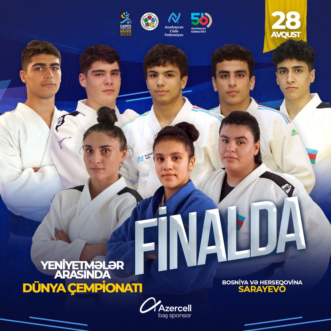 Cüdoçularımız Dünya çempionatının komanda yarışlarında finala çıxdı