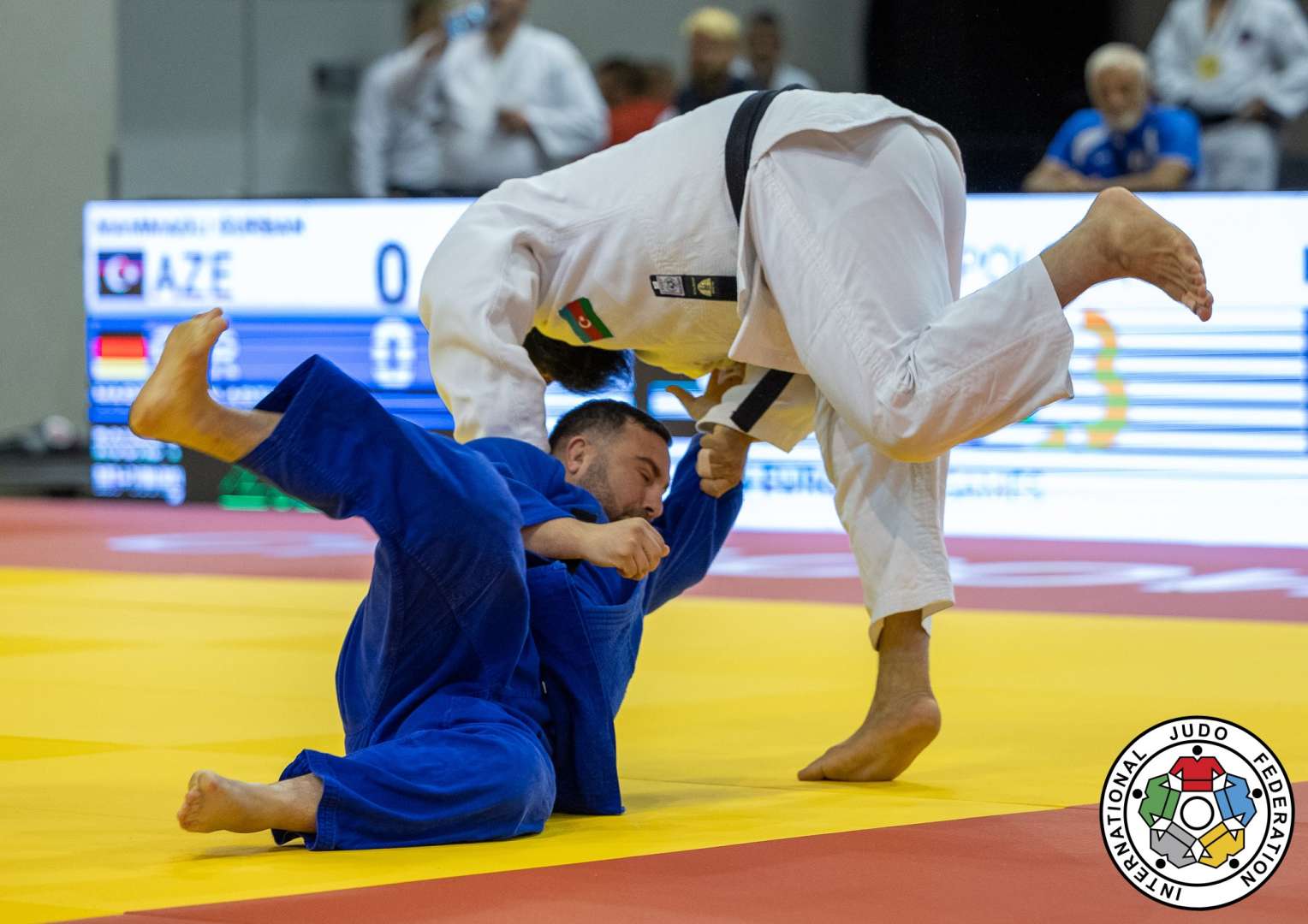 Veteran cüdoçularımız Dünya çempionatının ikinci günündə 7 medal qazandı