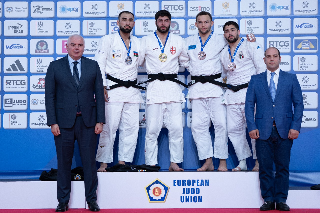Azərbaycan cüdoçuları Avropa çempionatını 5 medalla başa vurdu