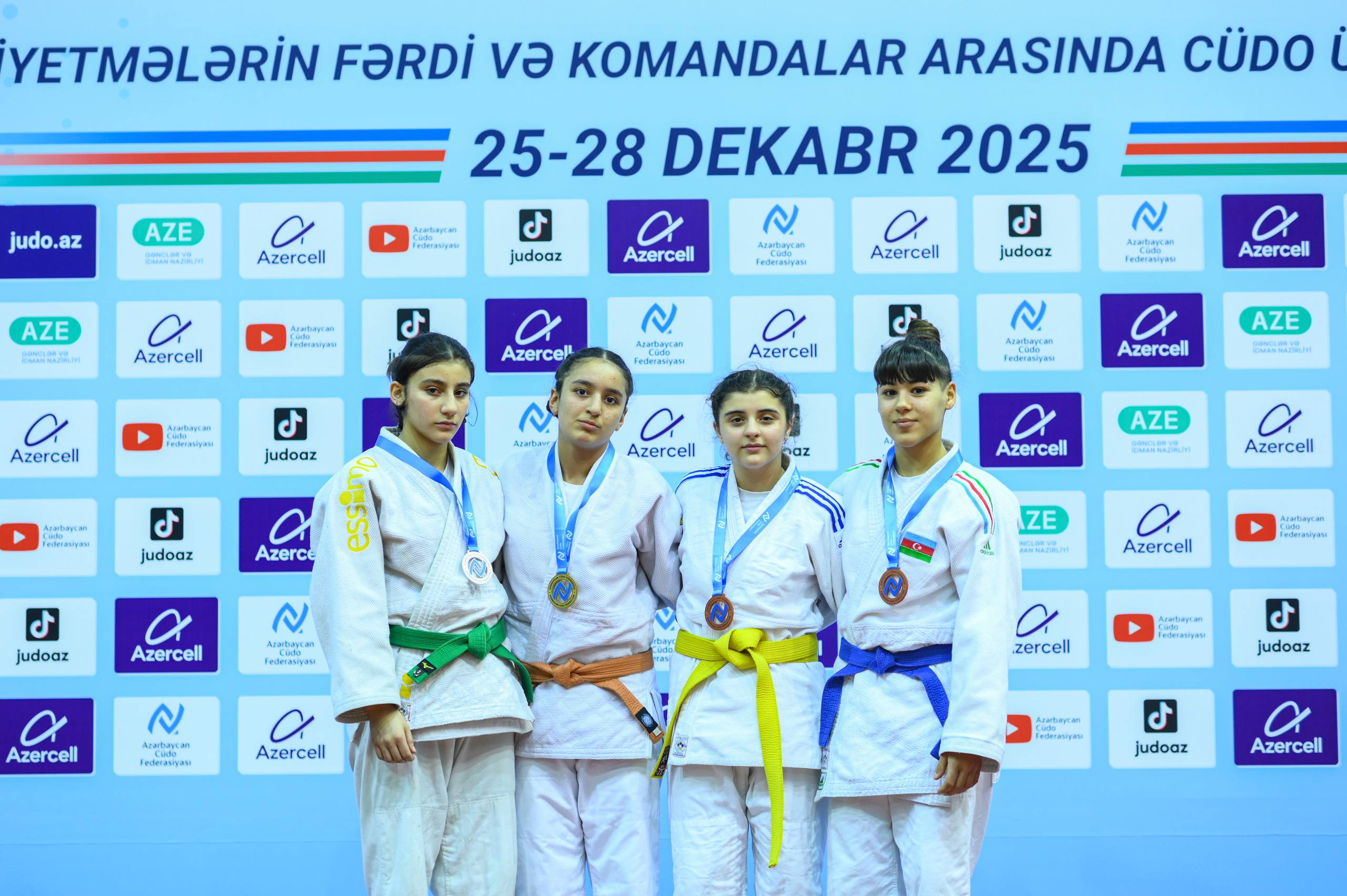 U-14 Azərbaycan birinciliyində fərdi mübarizələr başa çatıb