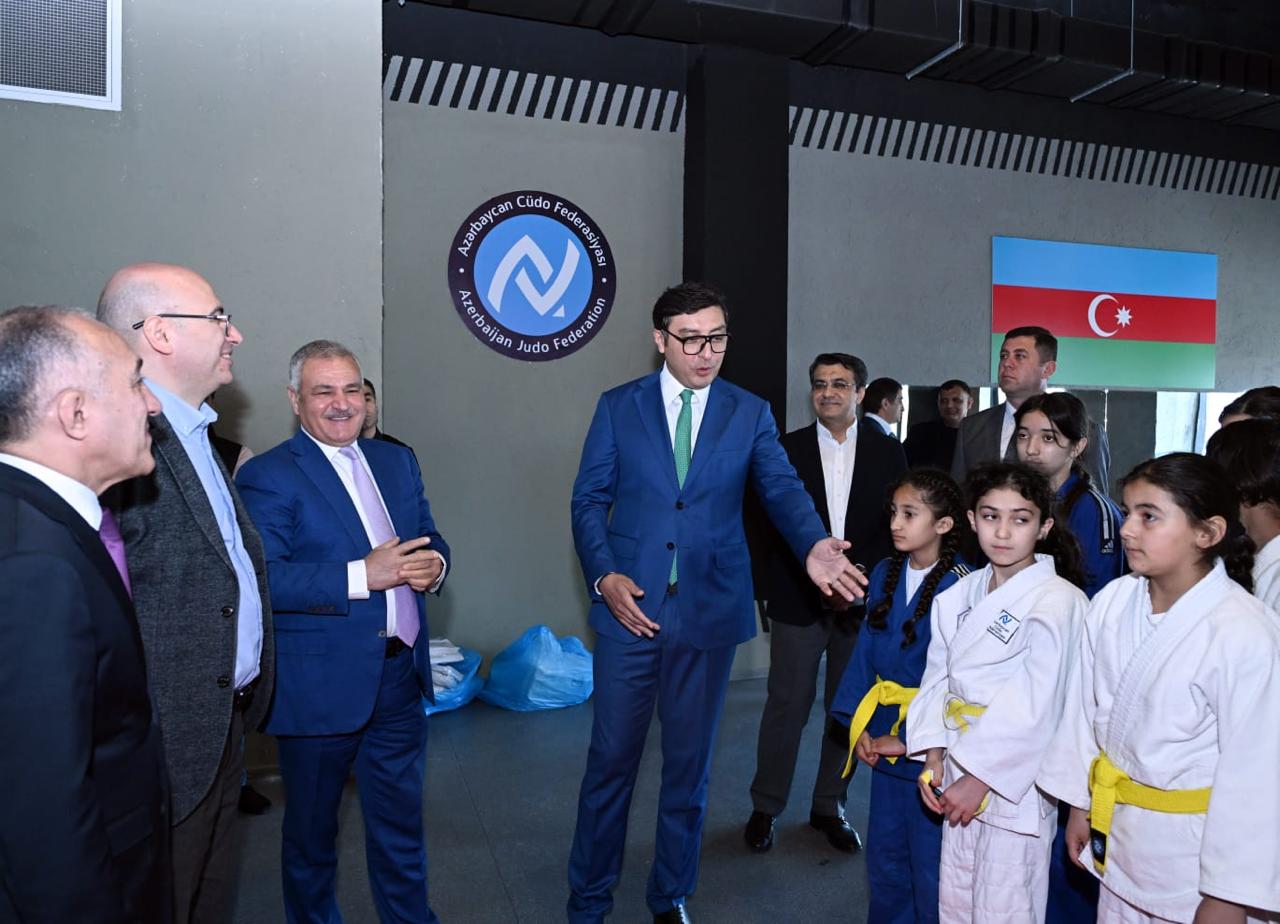 Tərtərdə cüdo zalının açılışı baş tutub