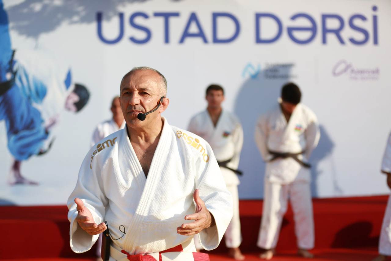 Sumqayıt şəhərində cüdo üzrə ustad dərsi keçirilib