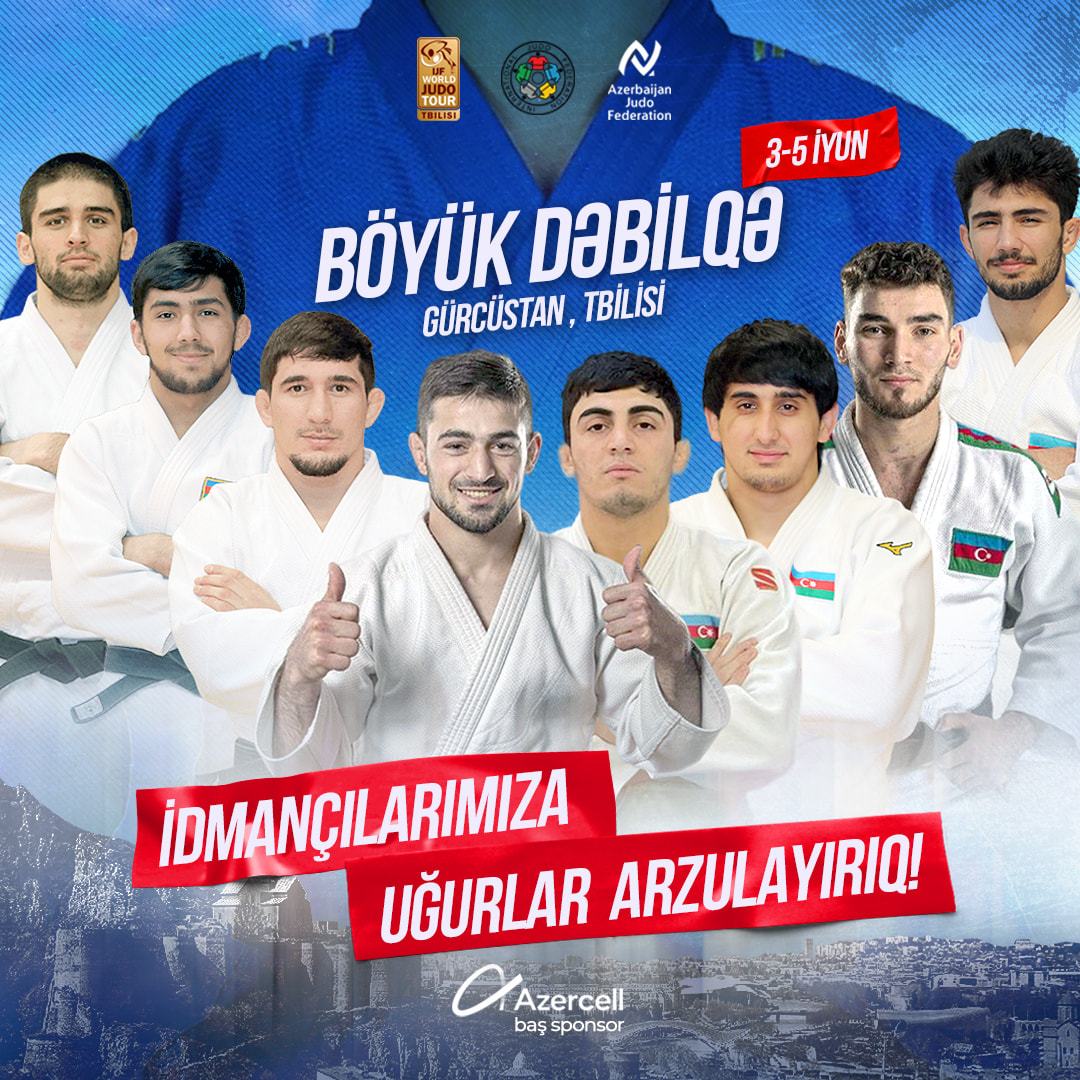 Cüdoçularımız Tbilisidə keçiriləcək “Böyük Dəbilqə” turnirində iştirak edəcəklər