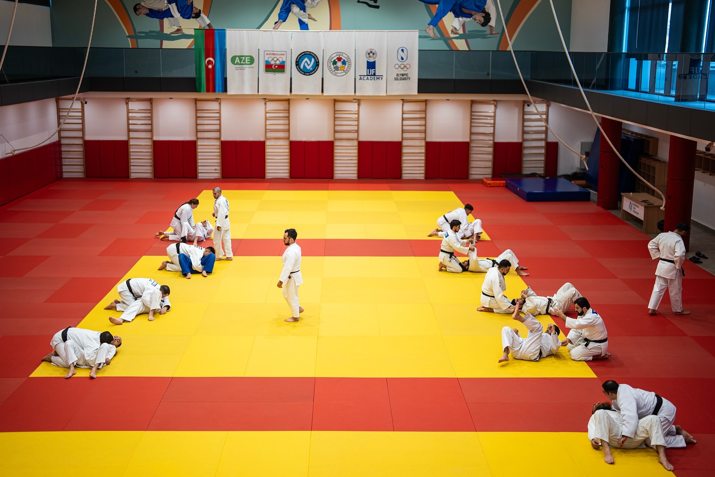Peşəkar inkişaf proqramında “osaekomi-waza” seminarı baş tutub