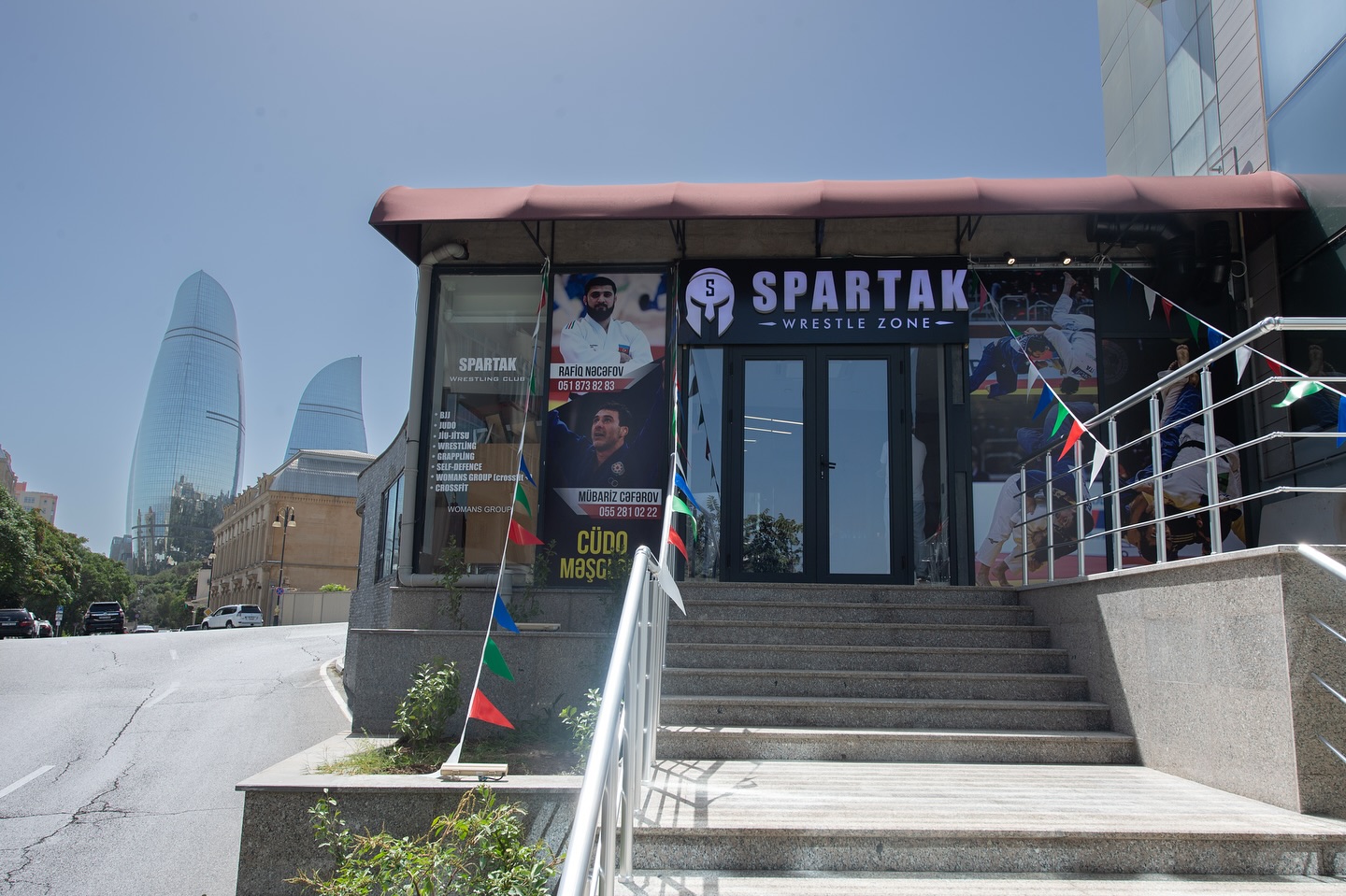 Bakıda “Spartak” cüdo zalı açıldı