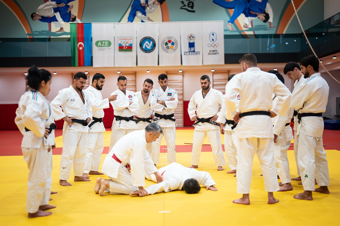 Bakıda Kodokan mütəxəssislərinin iştirakı ilə kime-no-kata seminarı keçirilib