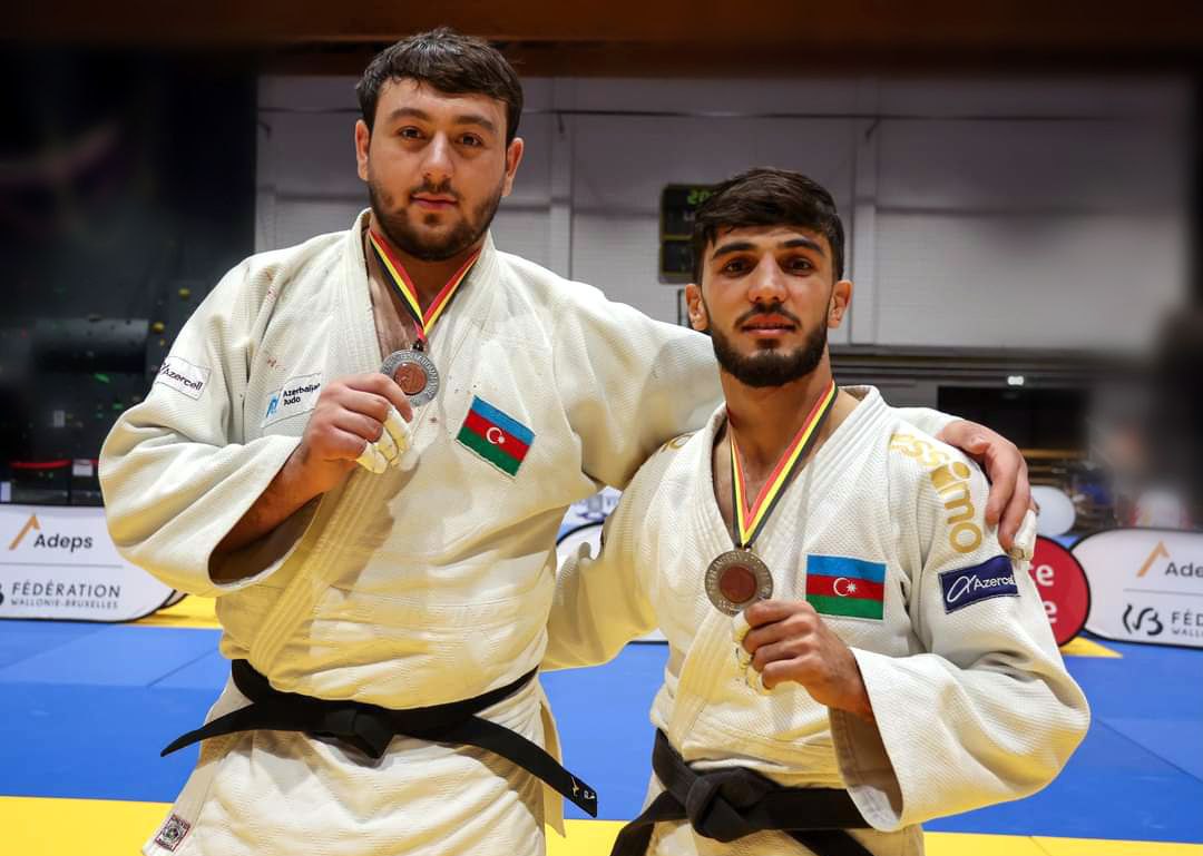 Cüdoçularımız Beynəlxalq Belçika Açıq Cüdo turnirində 4 medal qazandı
