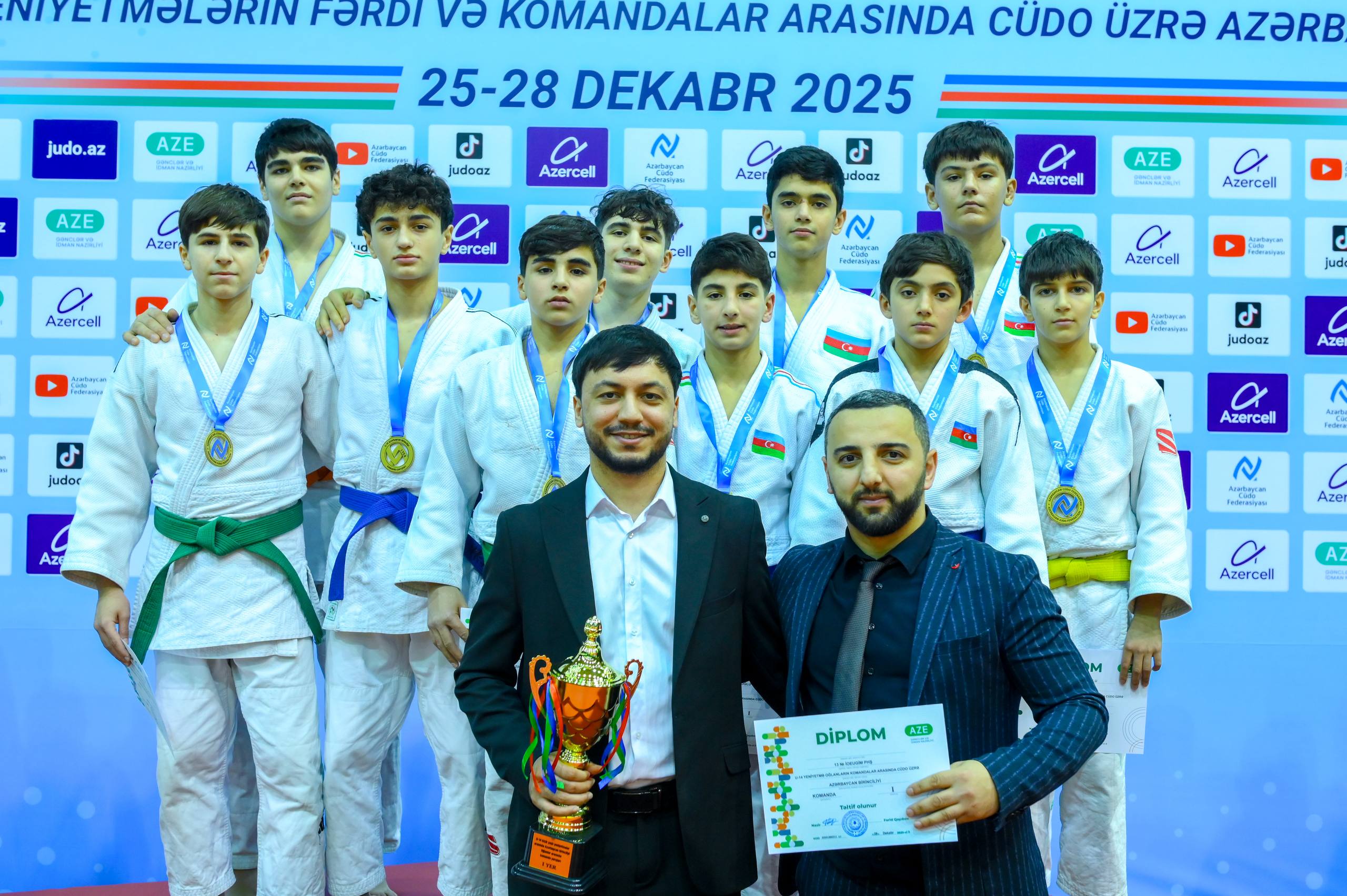 U-14 ölkə birinciliyi komanda yarışları ilə başa çatıb